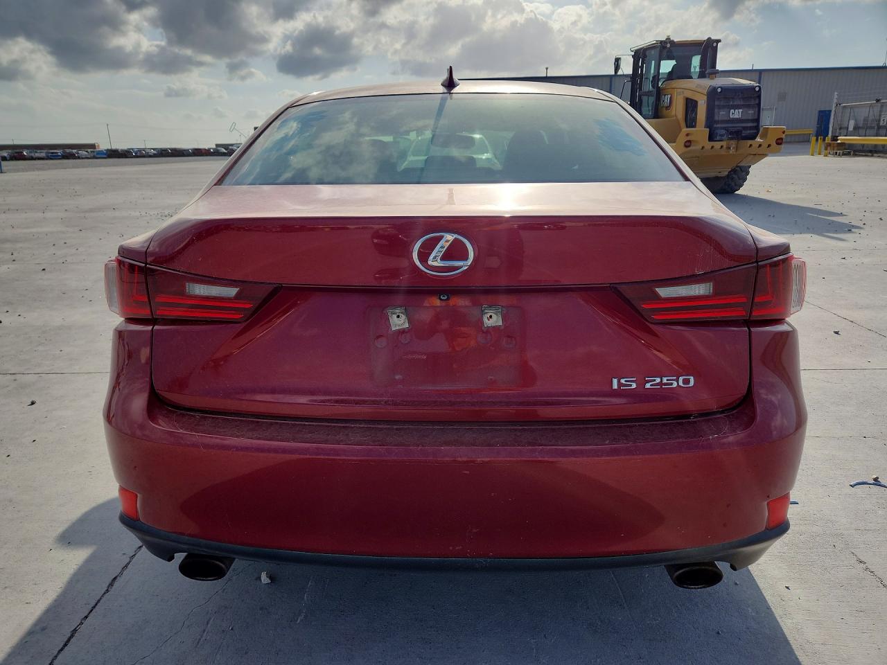2014 Lexus Is 250 Red vin: JTHBF1D27E5002524