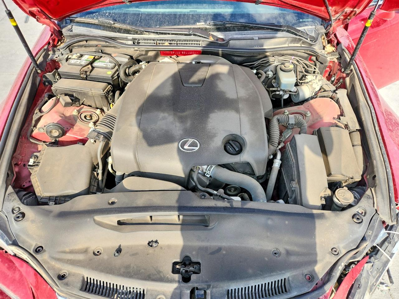 2014 Lexus Is 250 Red vin: JTHBF1D27E5002524