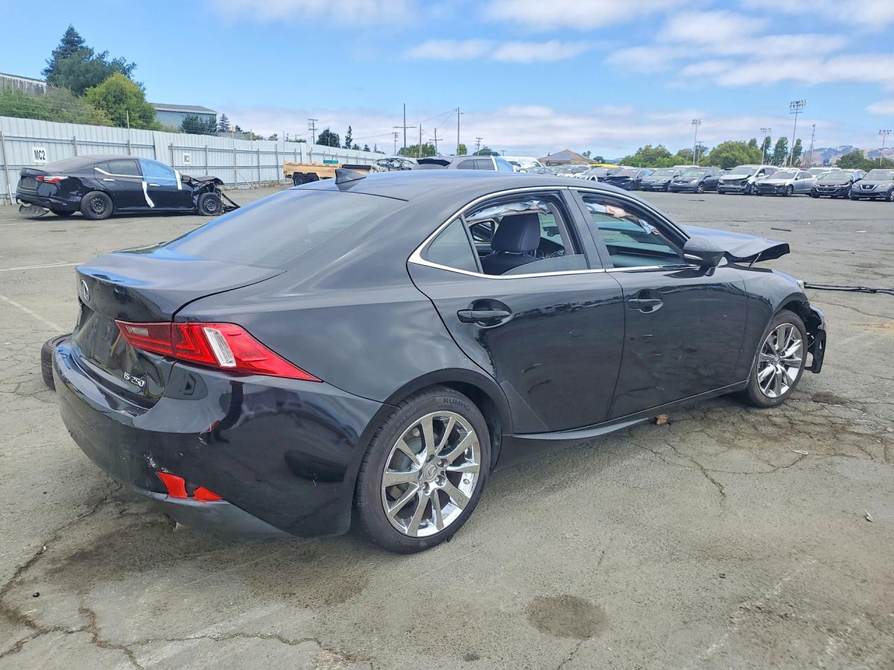2014 Lexus Is 250 Черный vin: JTHBF1D27E5004239