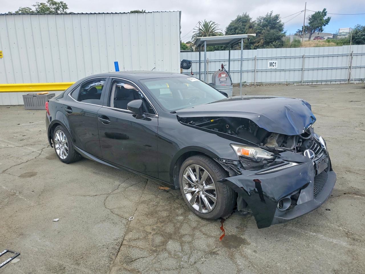 2014 Lexus Is 250 Черный vin: JTHBF1D27E5004239