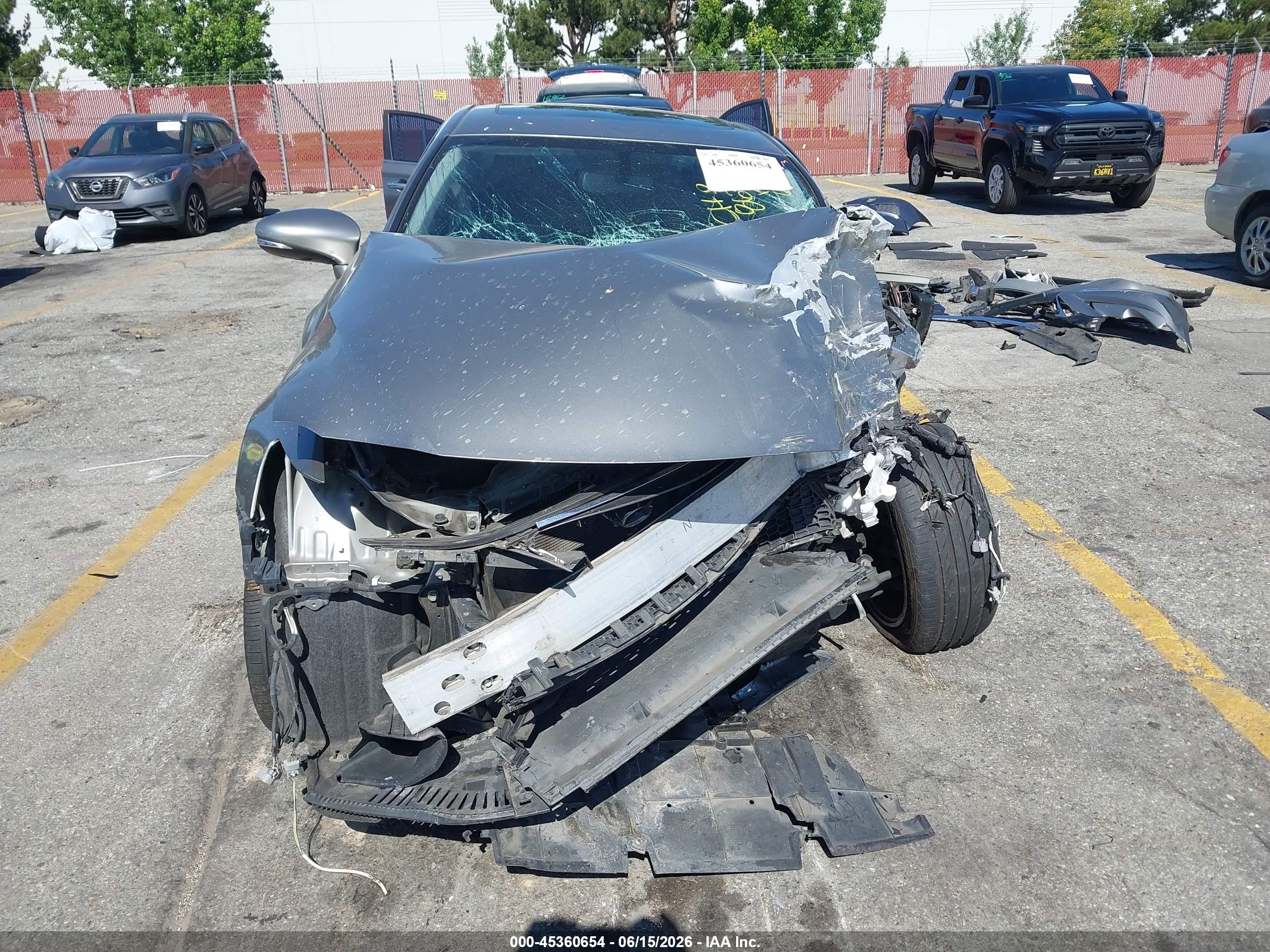2014 Lexus Is 250   Silver vin: JTHBF1D27E5008632