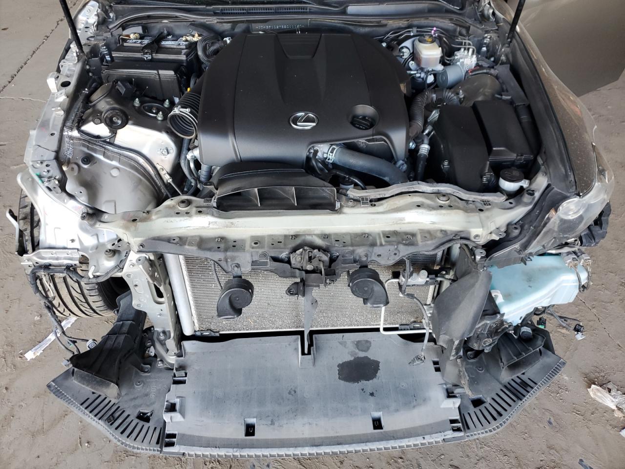 2014 Lexus Is 250 Серый vin: JTHBF1D27E5011160