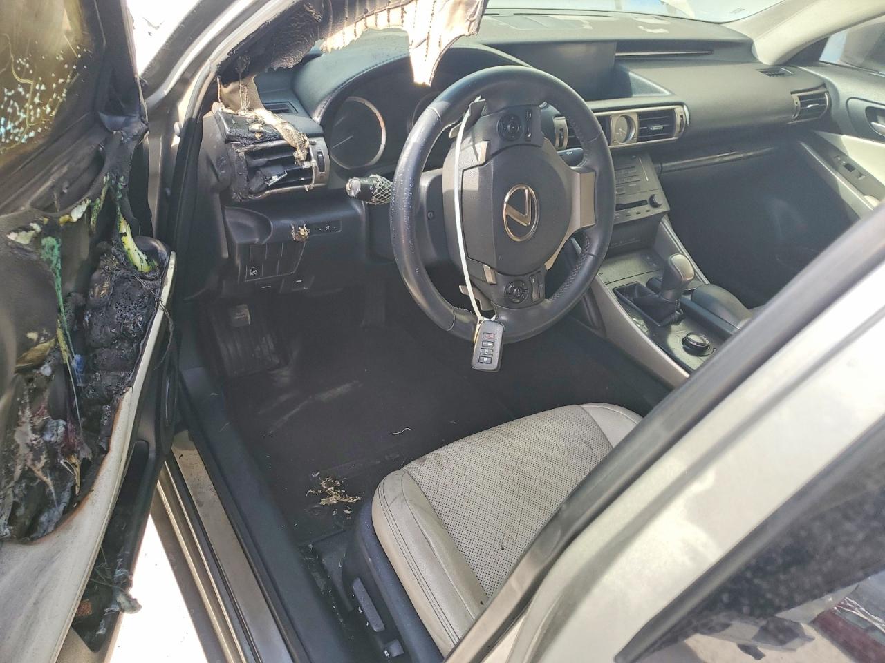 2014 Lexus Is 250 Silver vin: JTHBF1D27E5011160