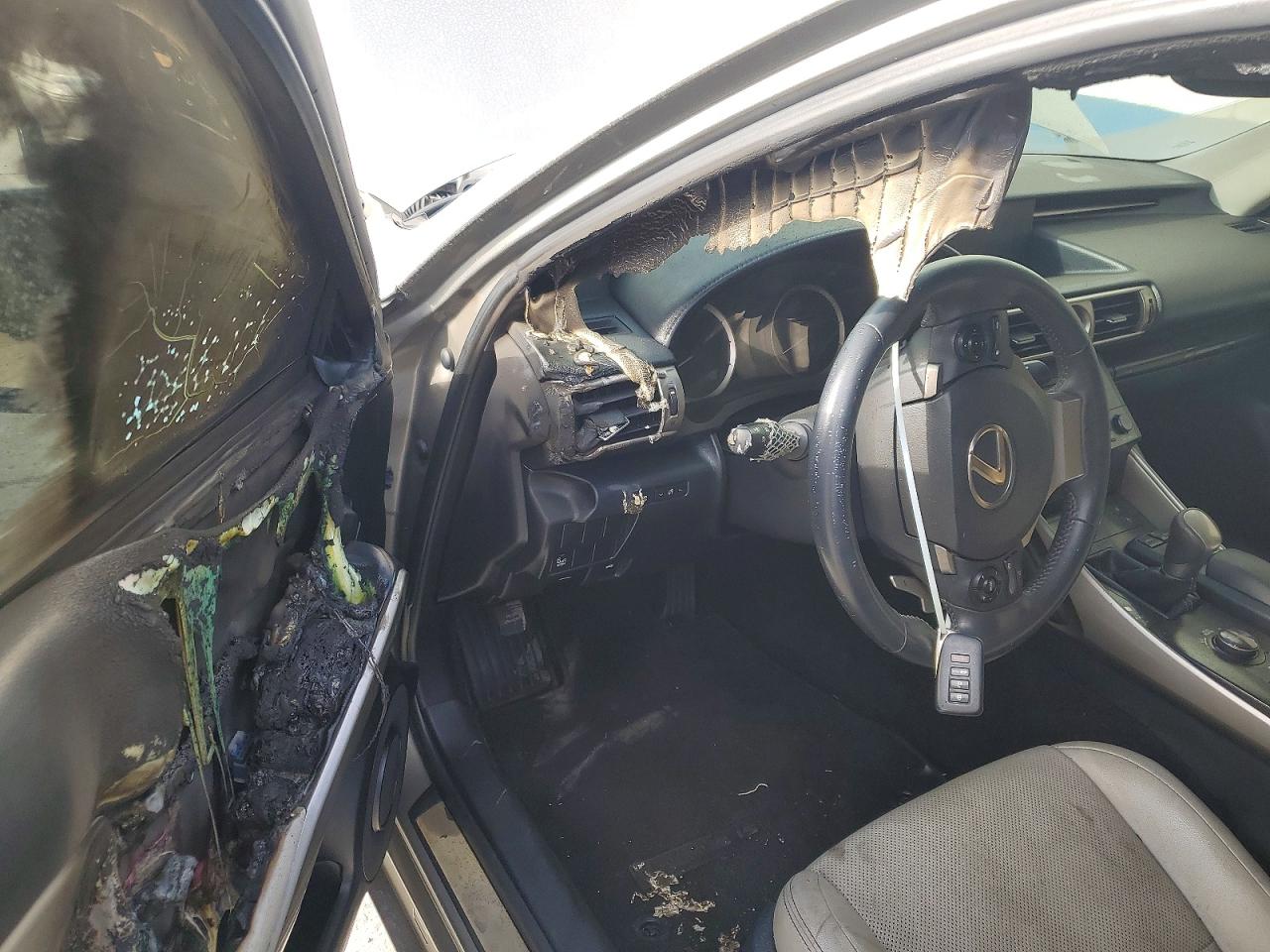 2014 Lexus Is 250 Silver vin: JTHBF1D27E5011160