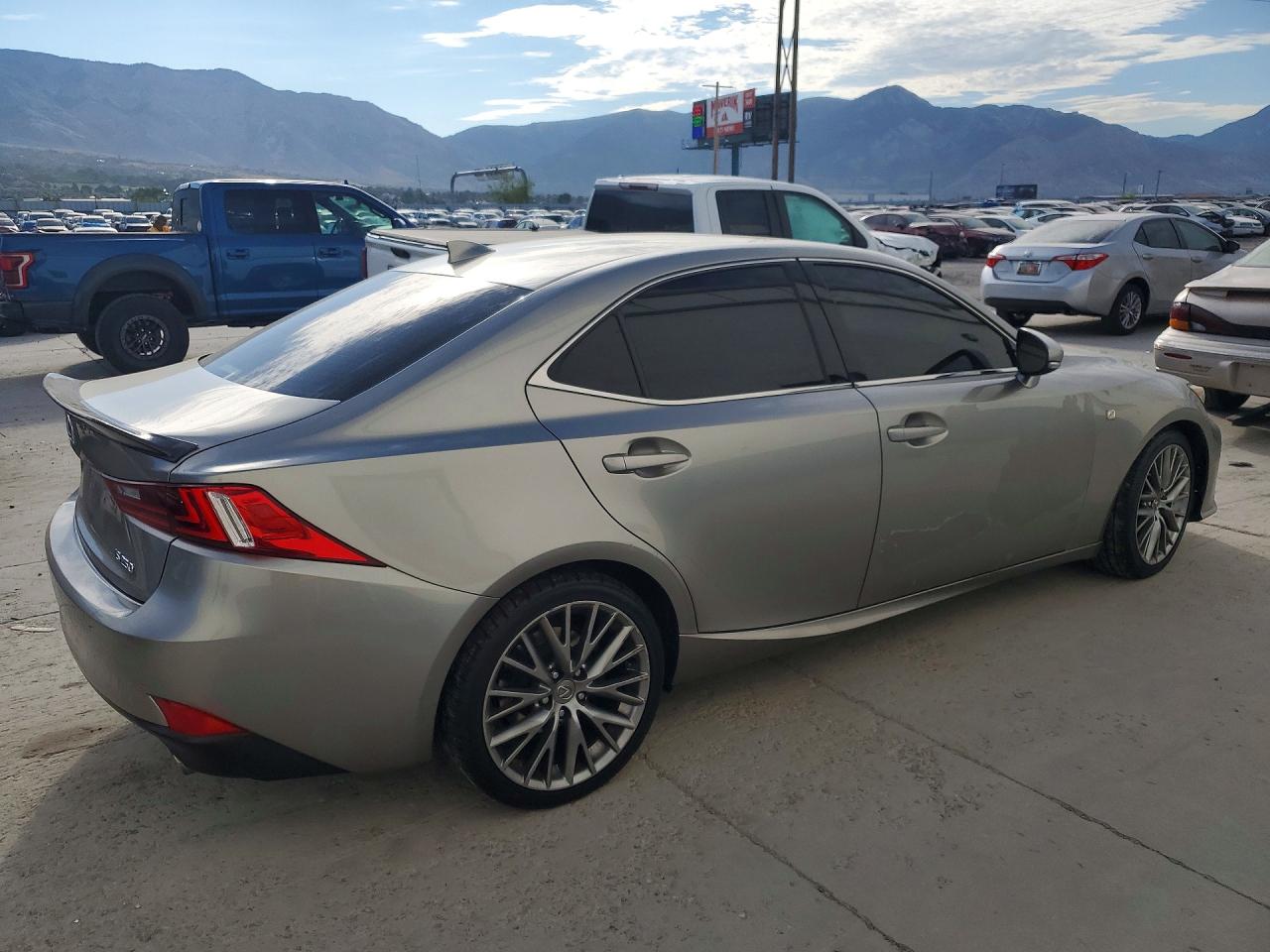 2014 Lexus Is 250 Silver vin: JTHBF1D27E5011160