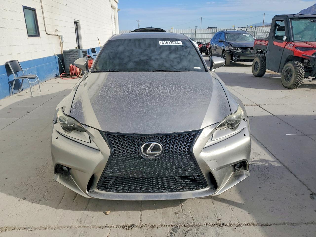 2014 Lexus Is 250 Silver vin: JTHBF1D27E5011160