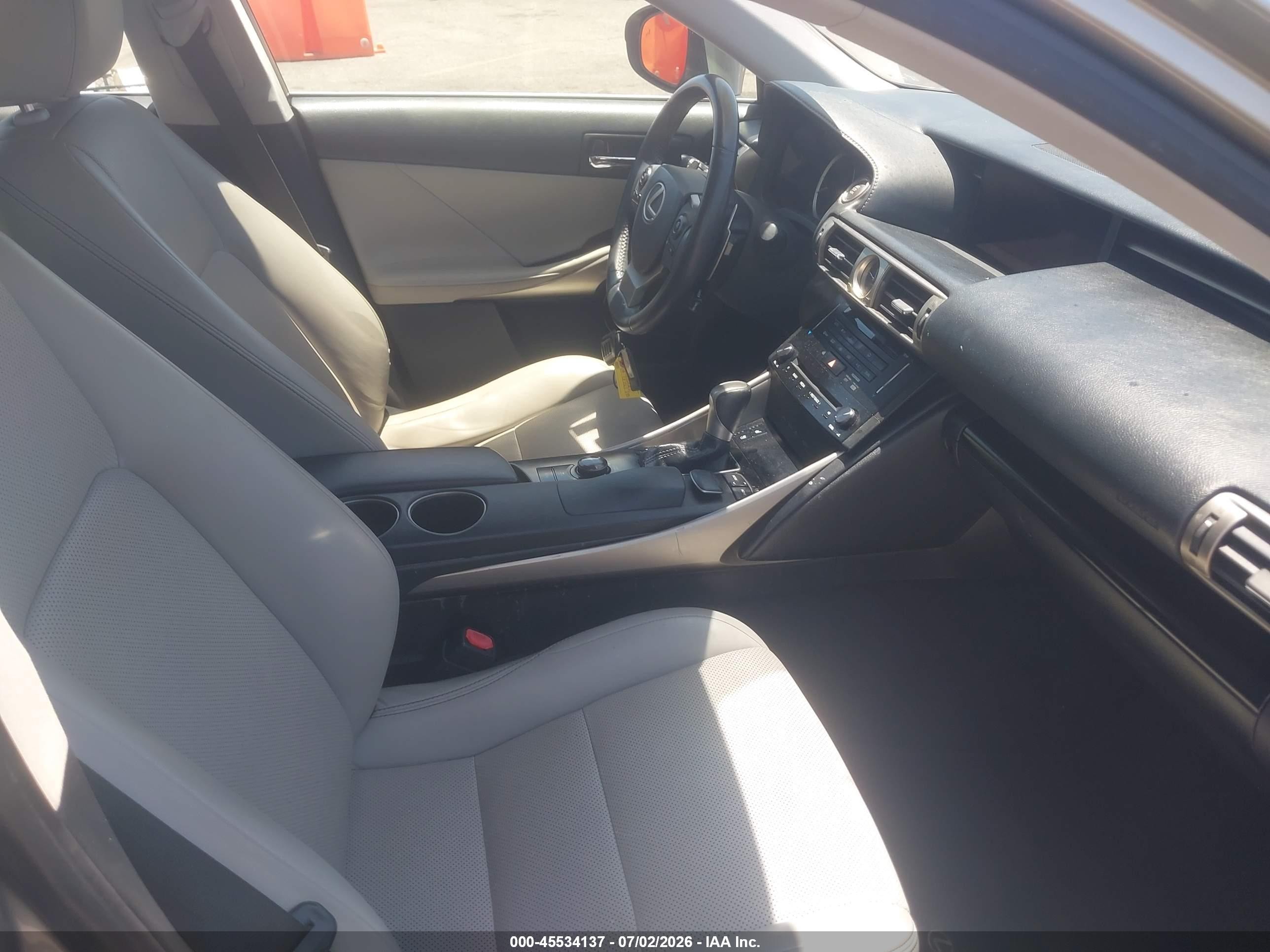 2014 Lexus Is 250   Silver vin: JTHBF1D27E5011398