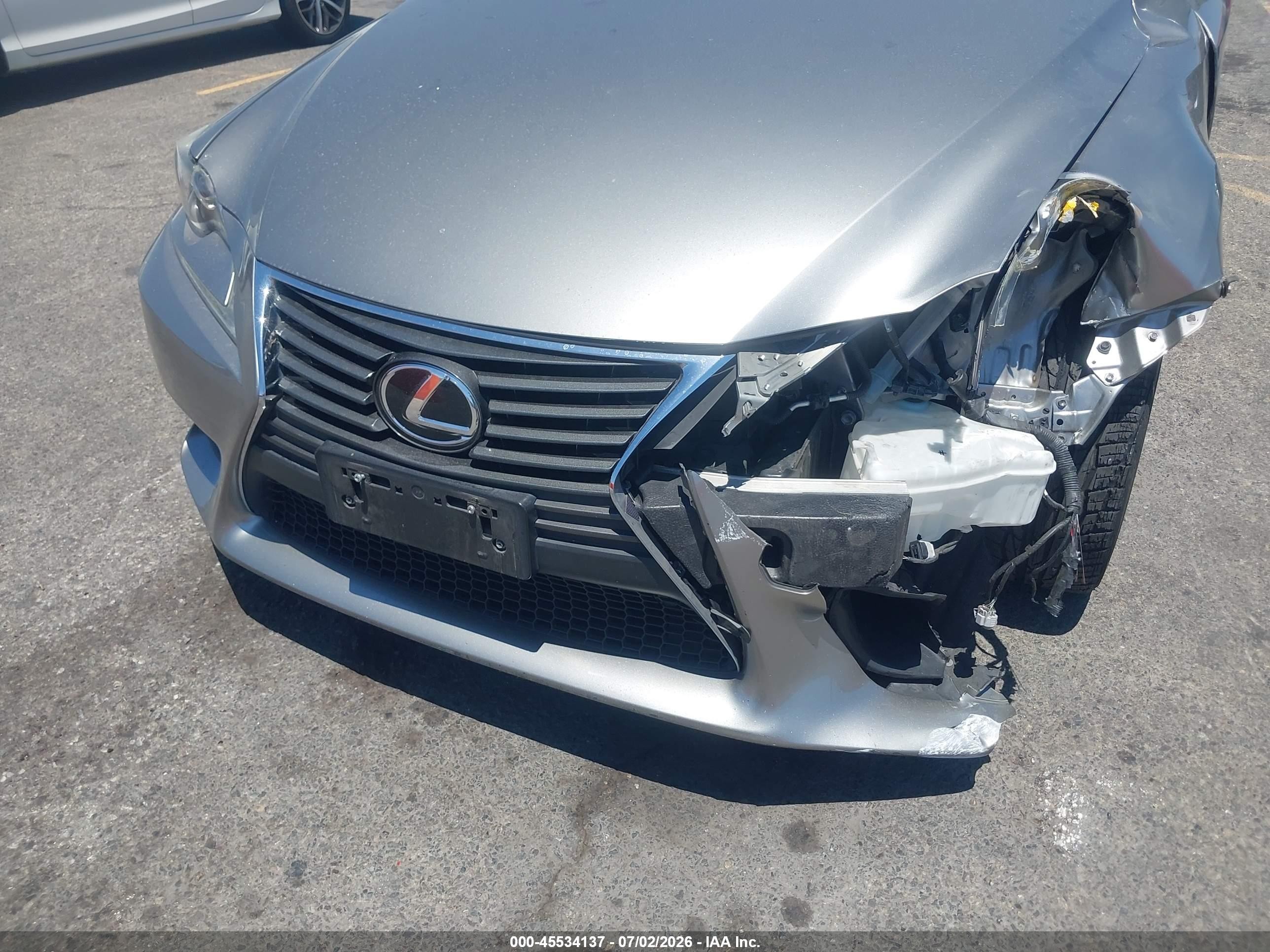 2014 Lexus Is 250   Silver vin: JTHBF1D27E5011398