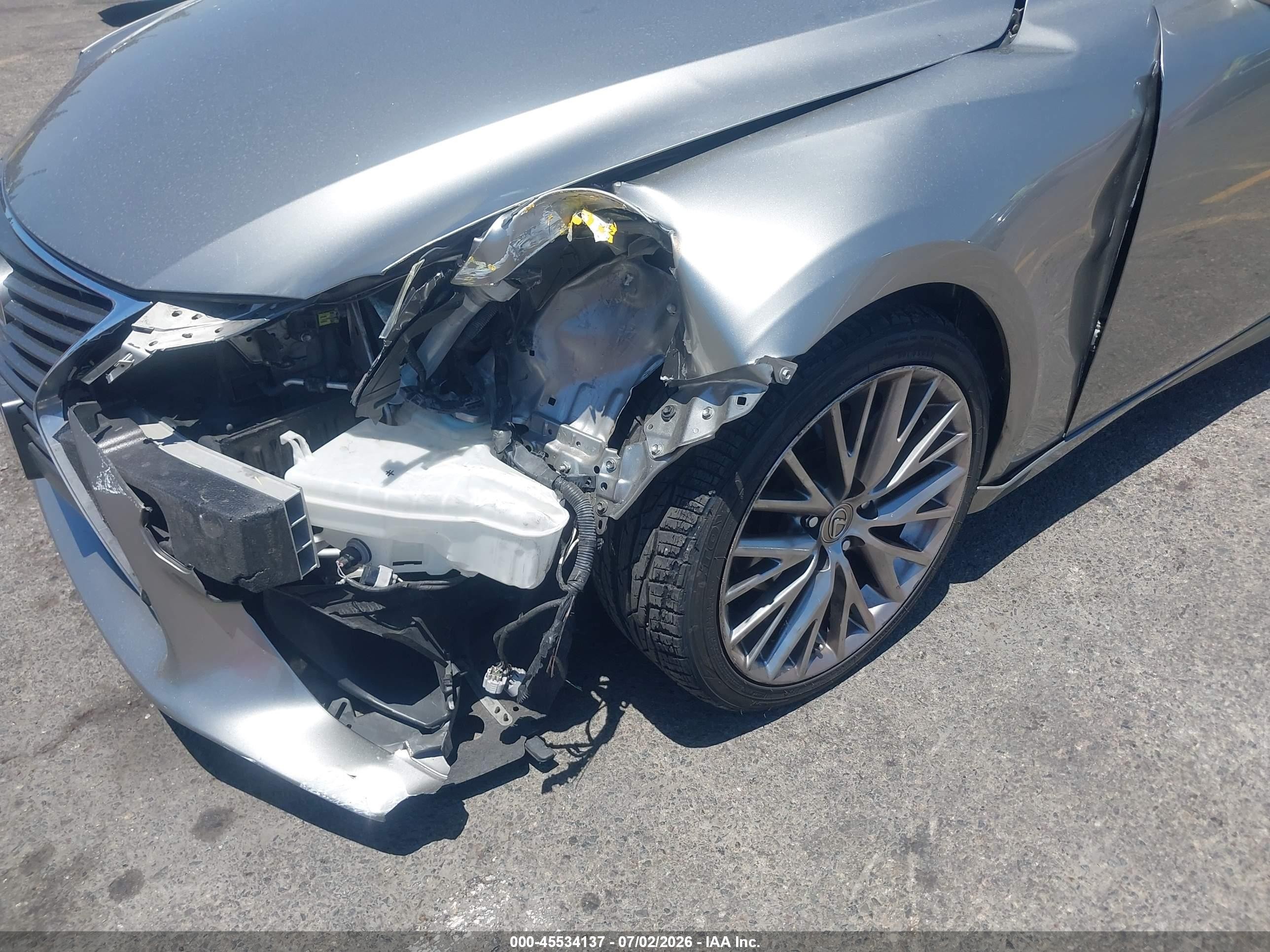 2014 Lexus Is 250   Silver vin: JTHBF1D27E5011398