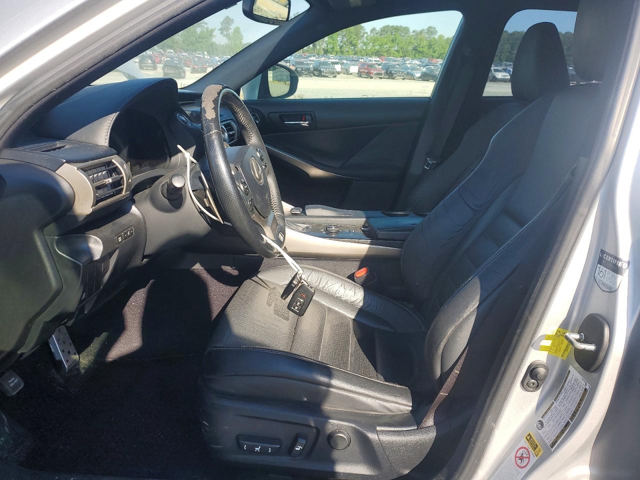 2014 Lexus Is 250 Silver vin: JTHBF1D27E5013894