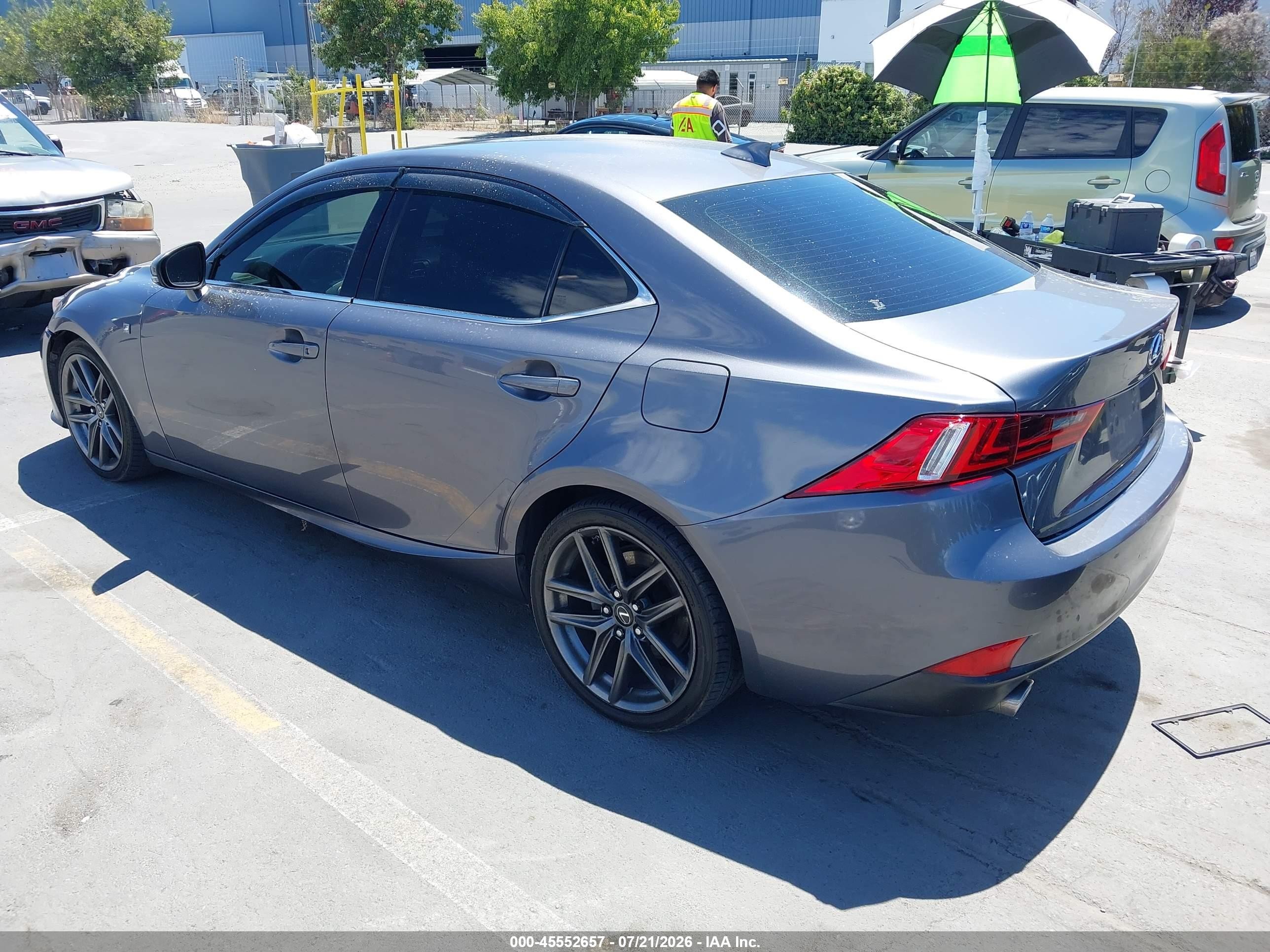 2014 Lexus Is 250   Gray vin: JTHBF1D27E5019100