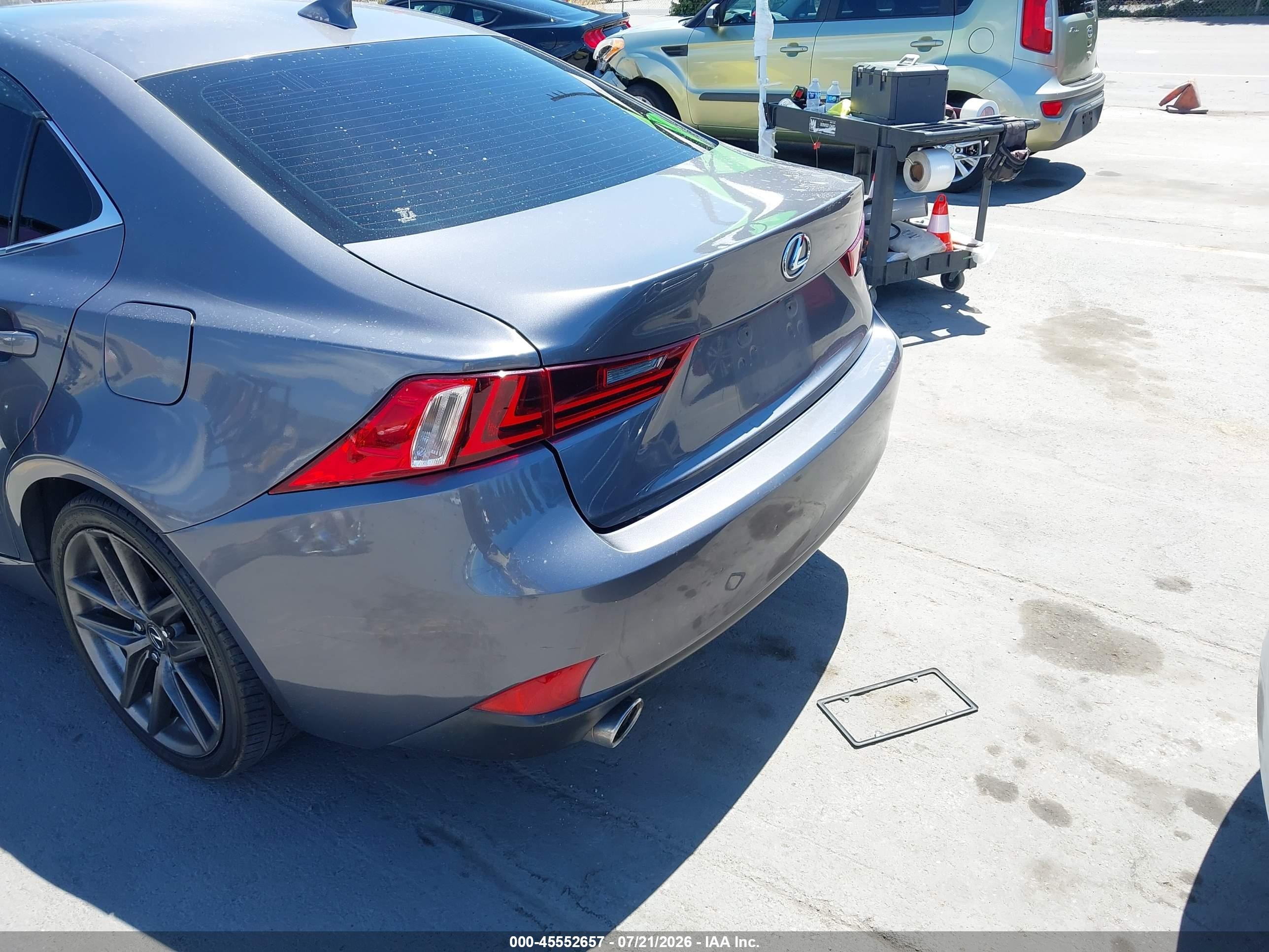 2014 Lexus Is 250   Gray vin: JTHBF1D27E5019100