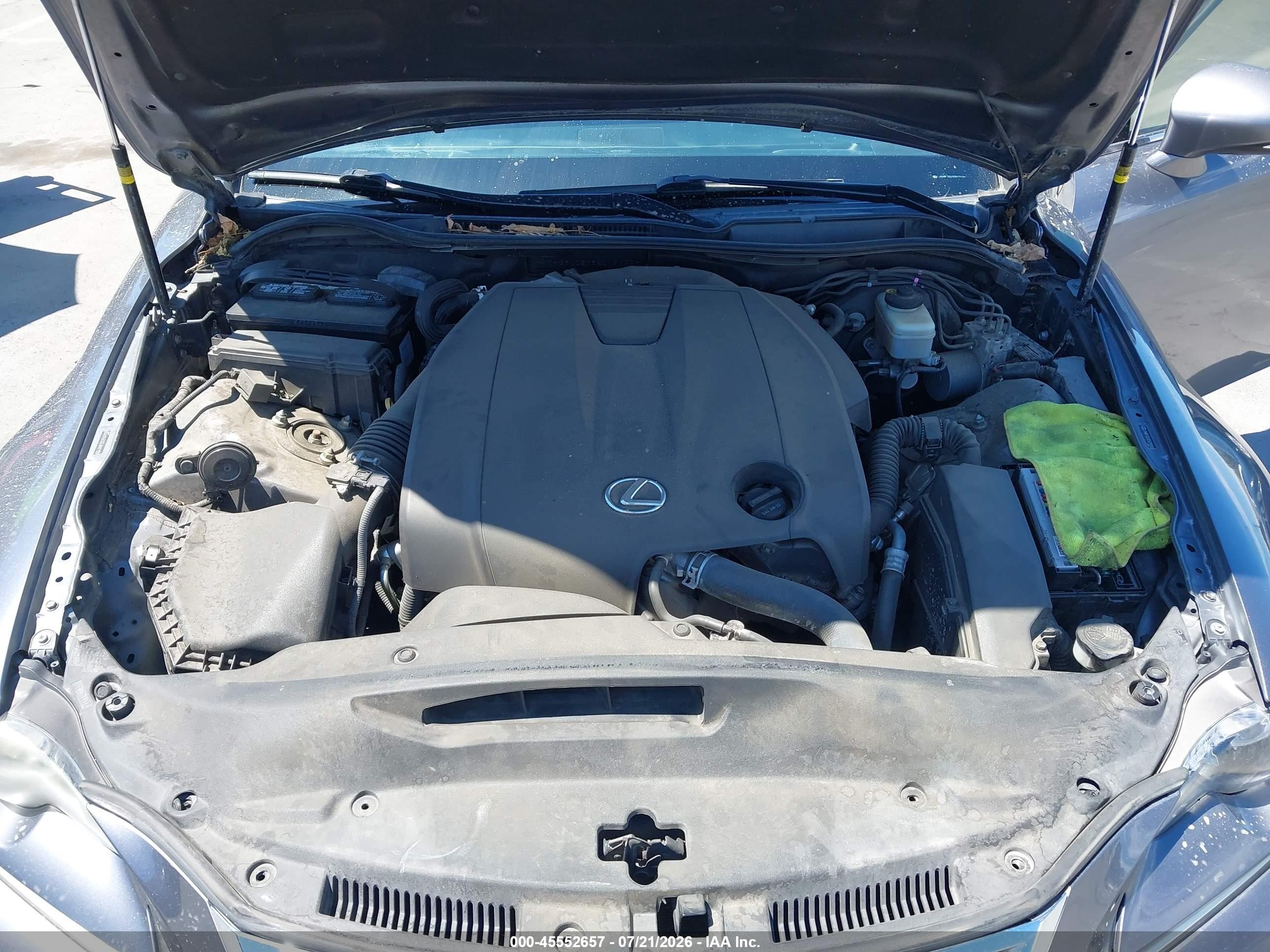 2014 Lexus Is 250   Gray vin: JTHBF1D27E5019100