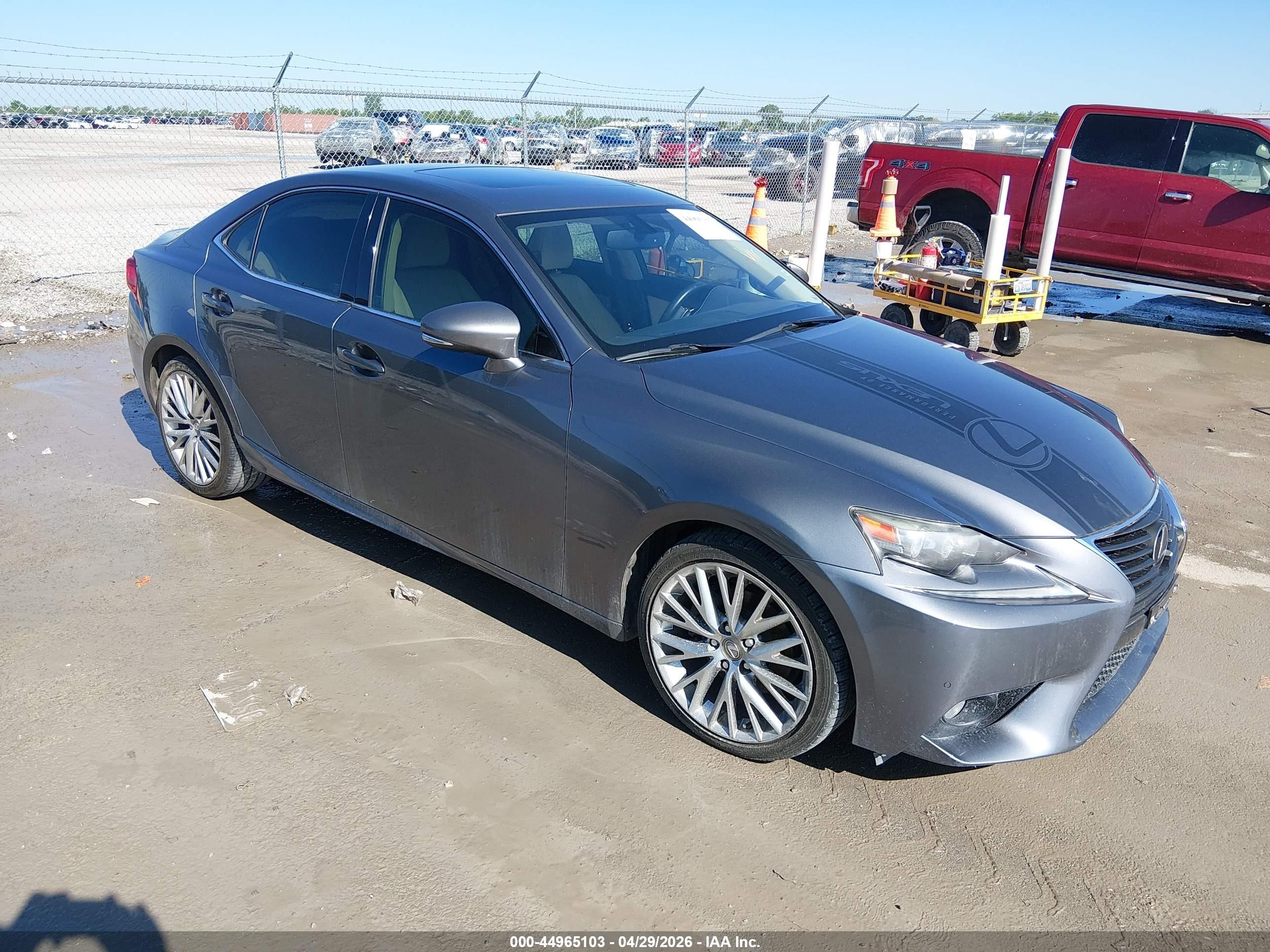 2014 Lexus Is 250 Серый vin: JTHBF1D27E5020490