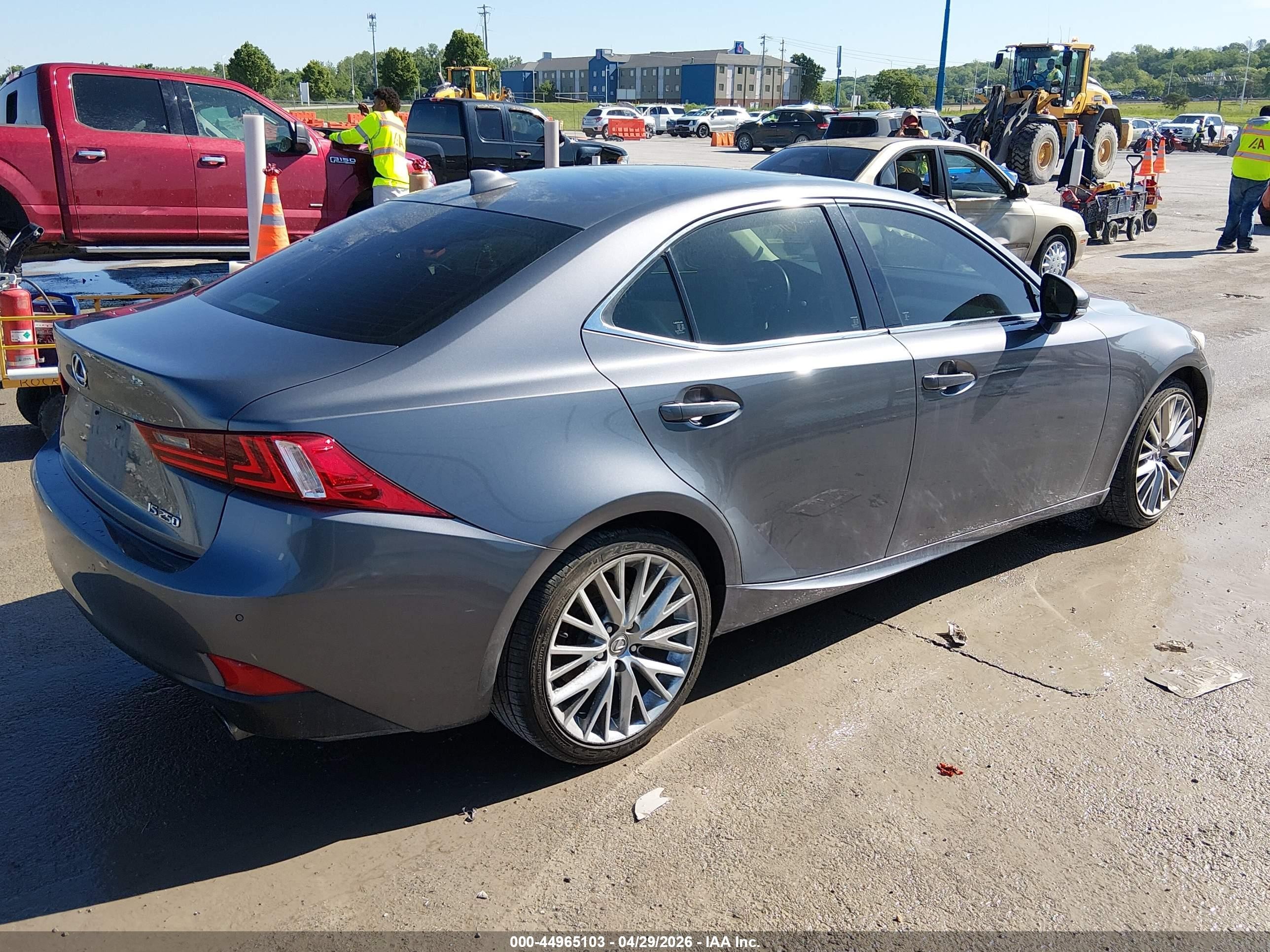 2014 Lexus Is 250 Gray vin: JTHBF1D27E5020490