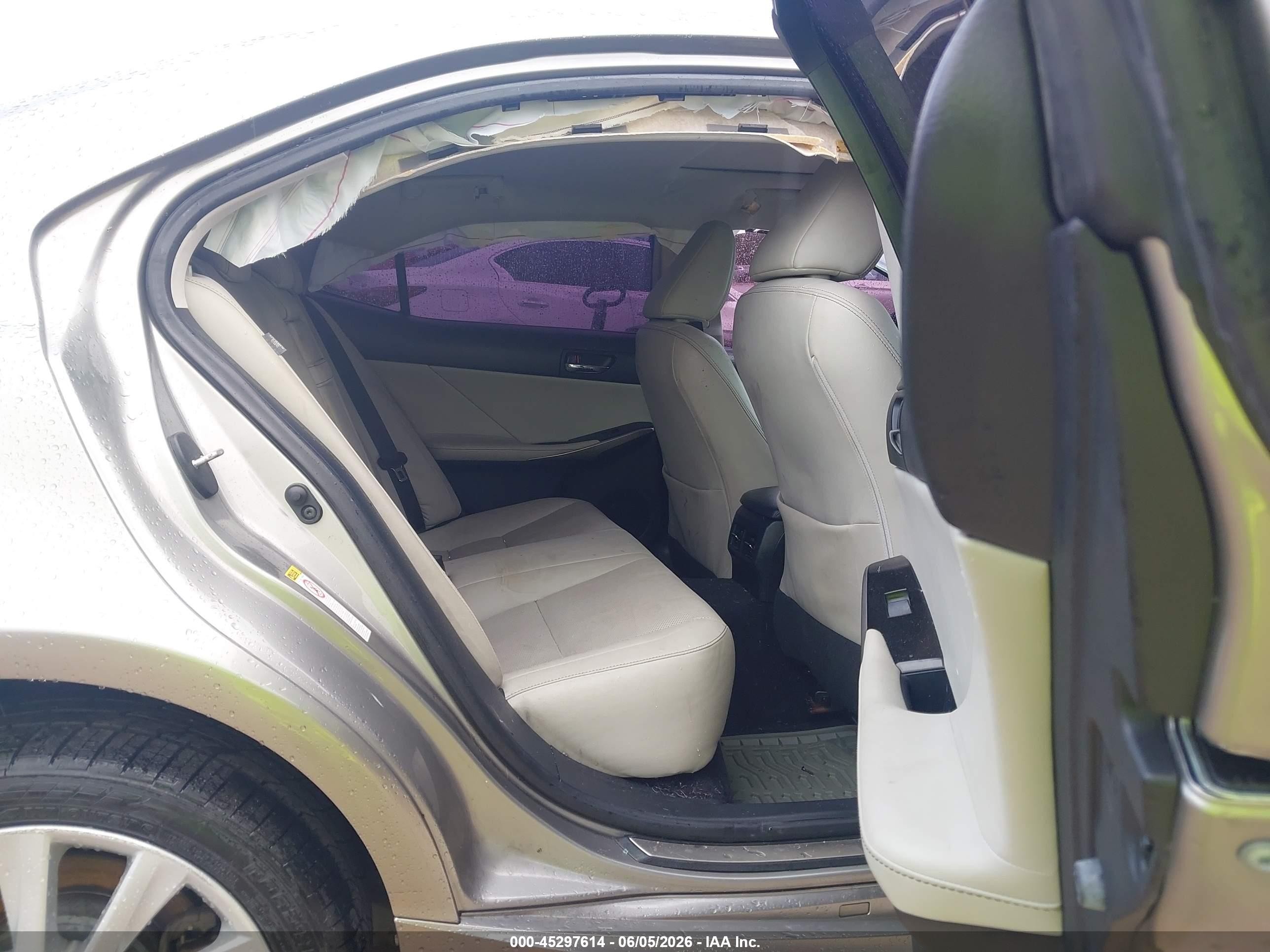 2014 Lexus Is 250   Gray vin: JTHBF1D27E5035863