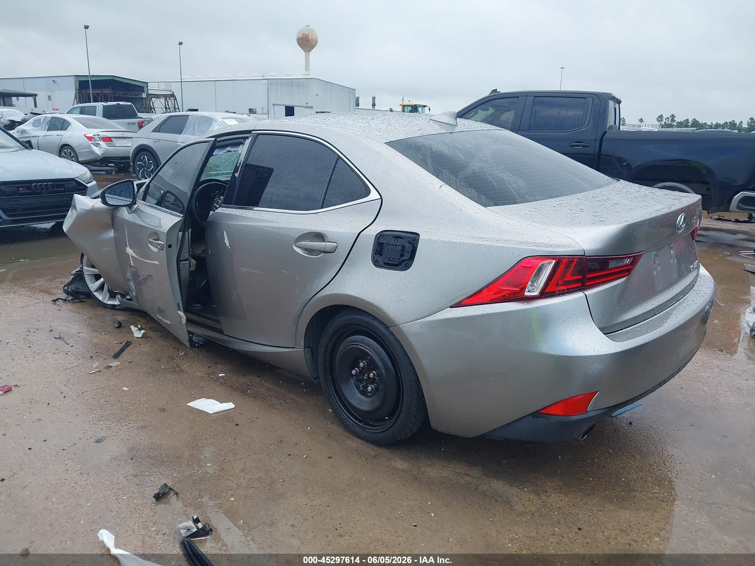 2014 Lexus Is 250   Gray vin: JTHBF1D27E5035863