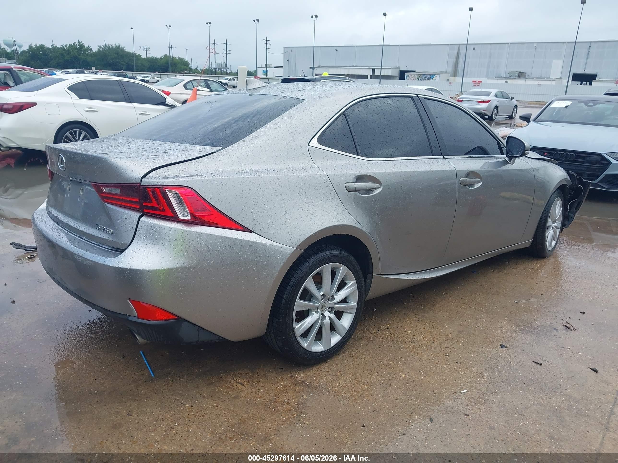 2014 Lexus Is 250   Gray vin: JTHBF1D27E5035863