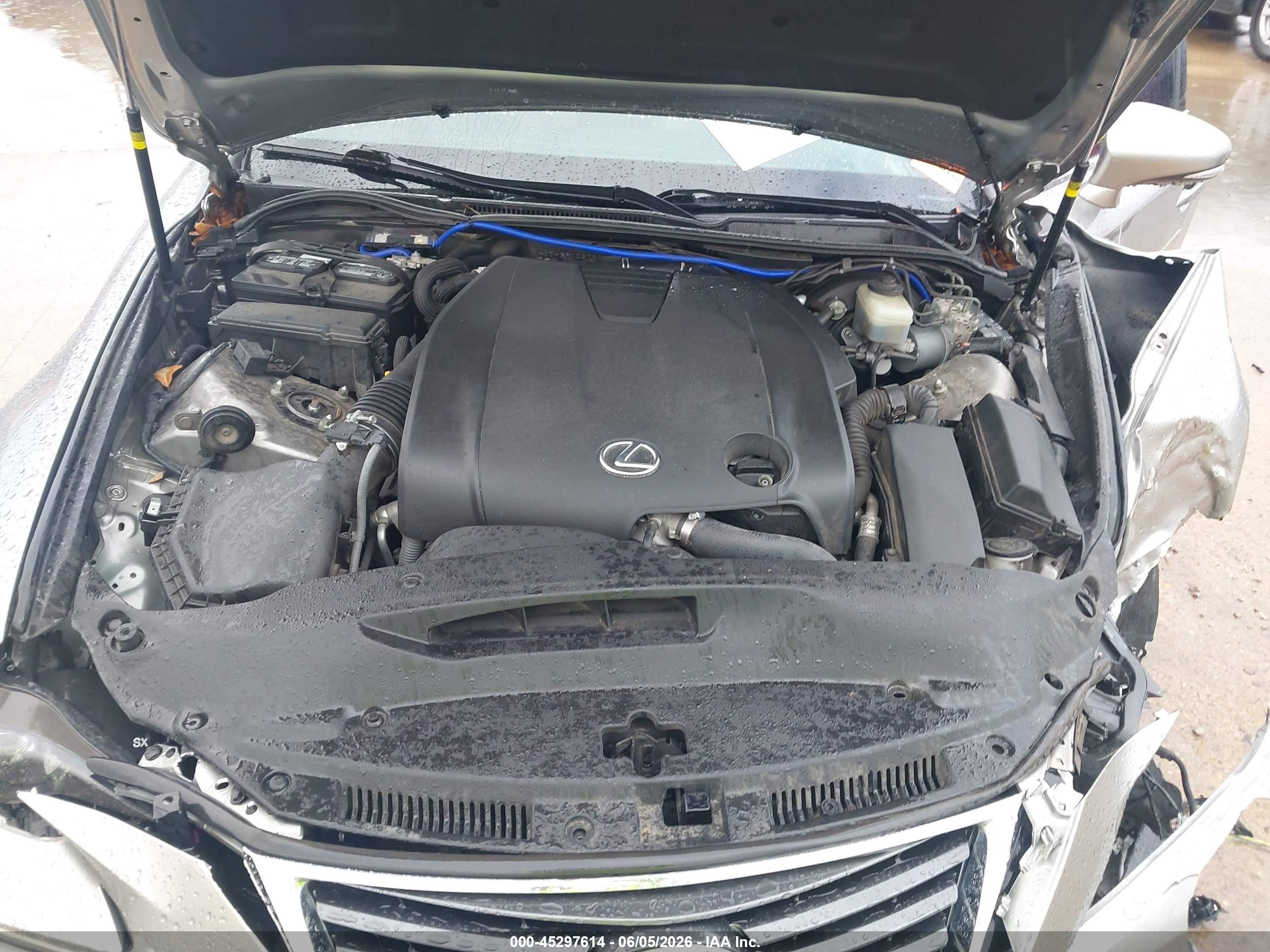 2014 Lexus Is 250   Gray vin: JTHBF1D27E5035863