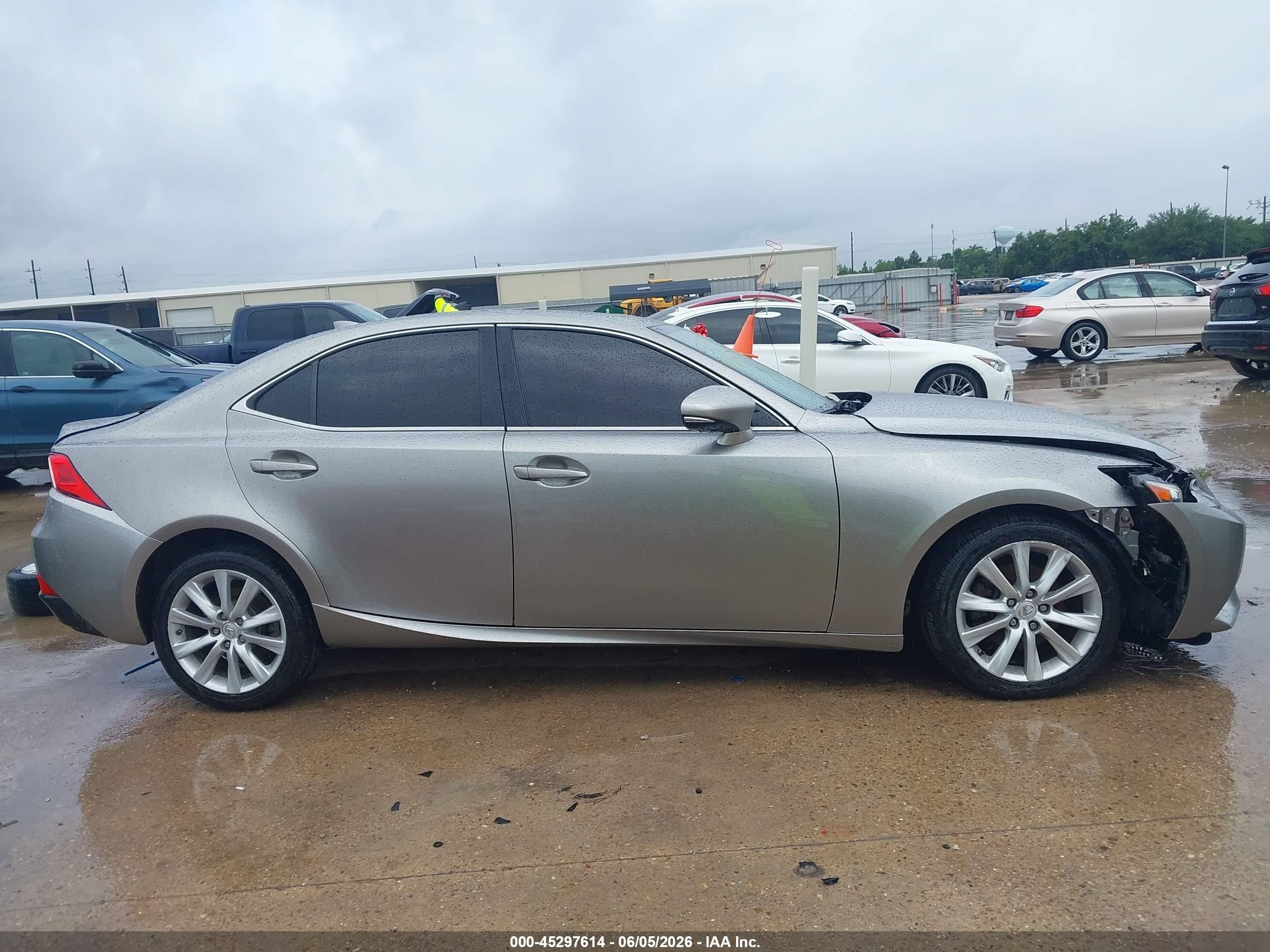 2014 Lexus Is 250   Gray vin: JTHBF1D27E5035863