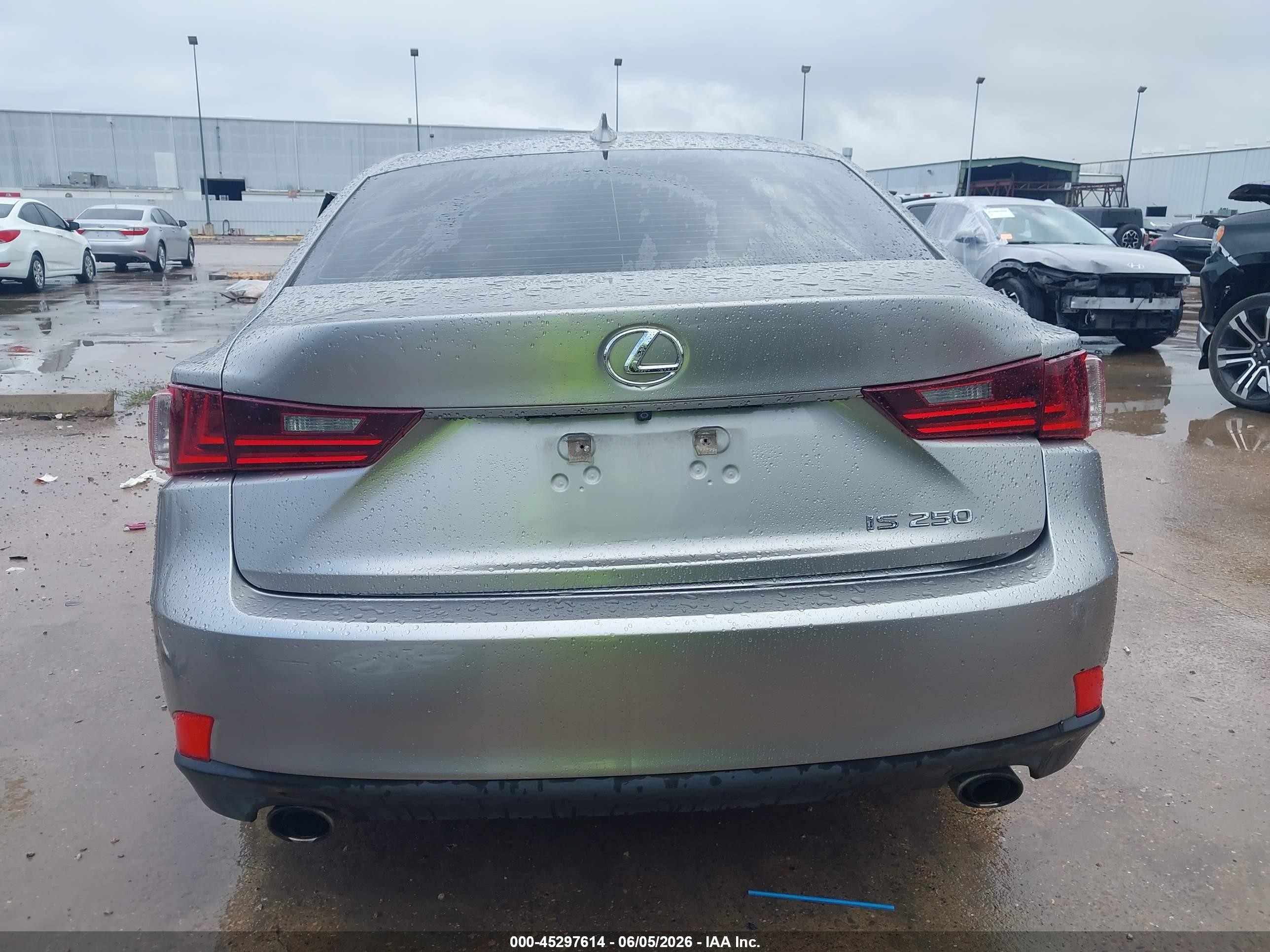 2014 Lexus Is 250   Gray vin: JTHBF1D27E5035863