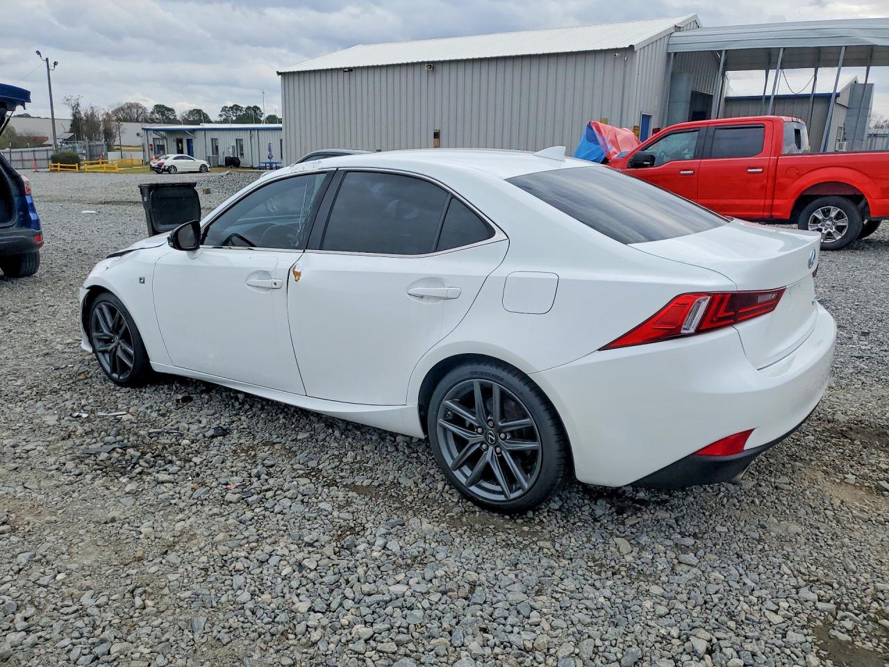 2014 Lexus Is 250 Base Белый vin: JTHBF1D27E5040268