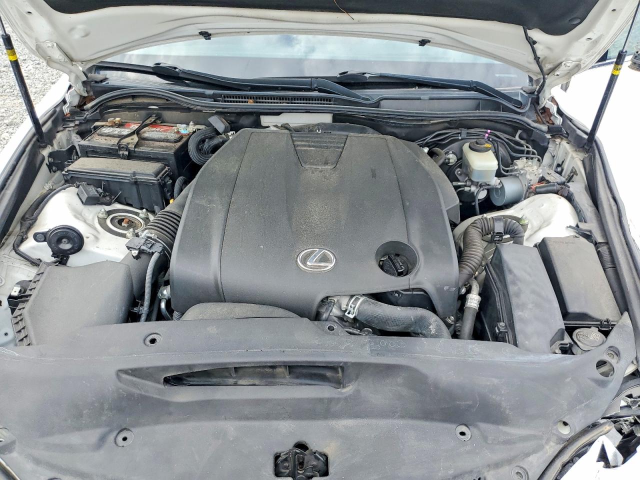 2014 Lexus Is 250 Base Белый vin: JTHBF1D27E5040268
