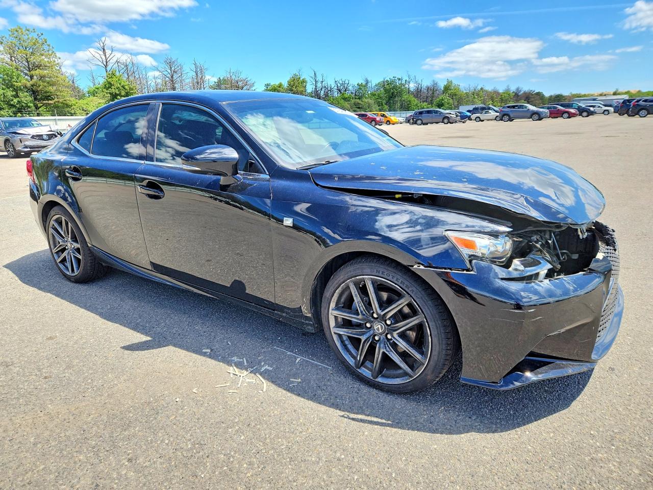 2014 Lexus Is 250 Black vin: JTHBF1D27E5041811