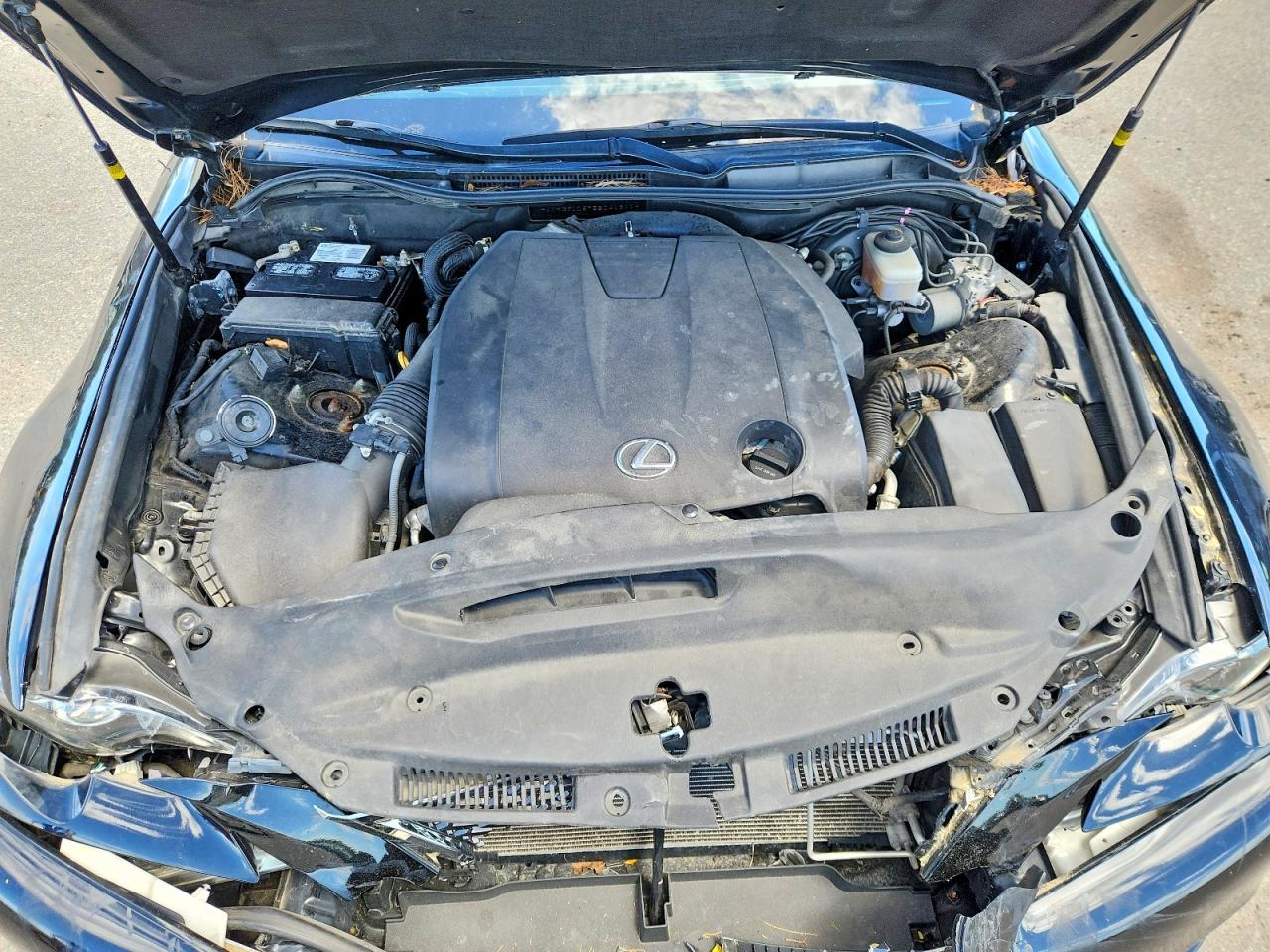 2014 Lexus Is 250 Black vin: JTHBF1D27E5041811