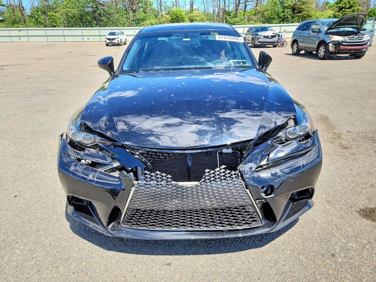 2014 Lexus Is 250 Black vin: JTHBF1D27E5041811