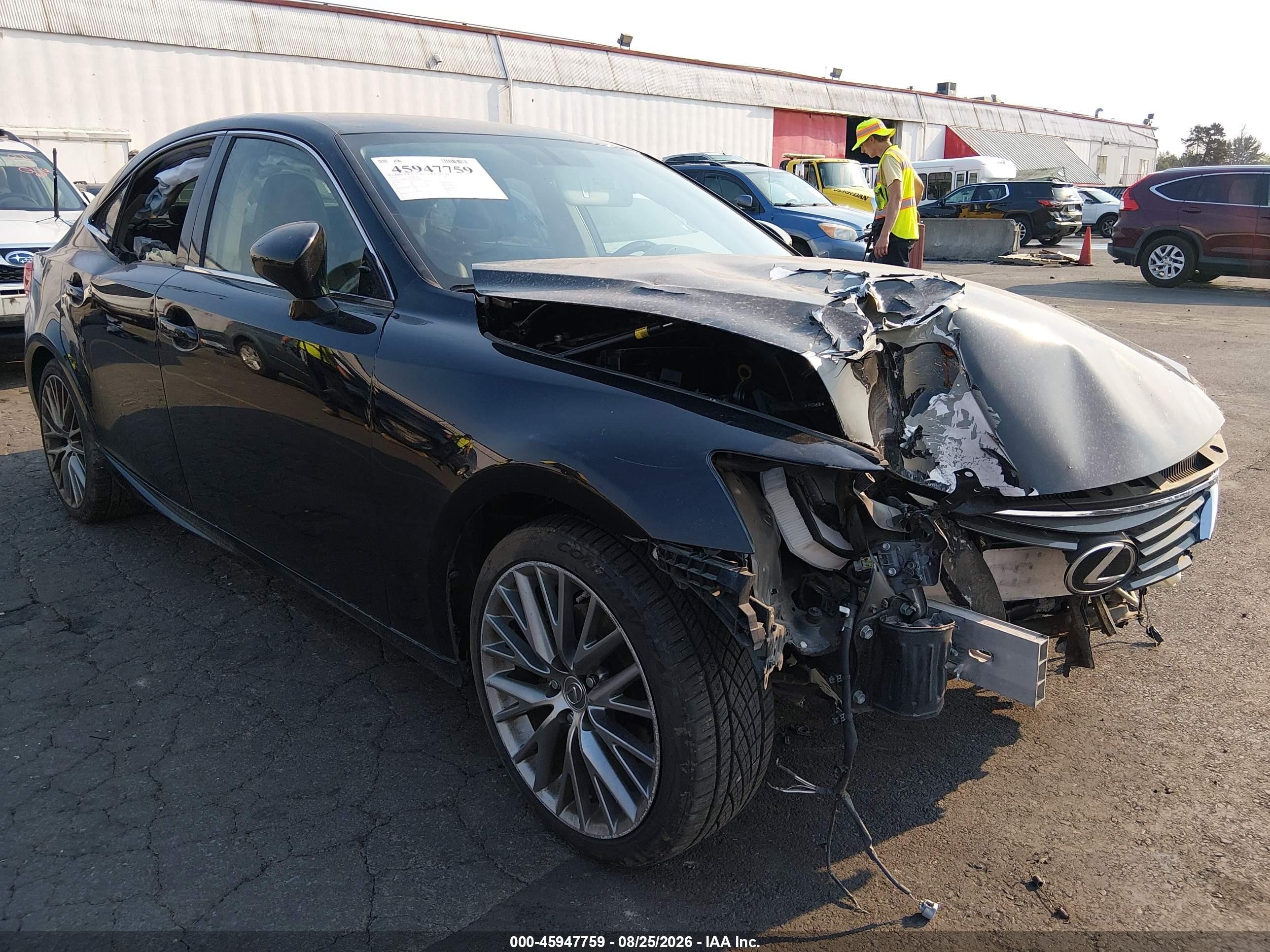2015 Lexus Is 250 Black vin: JTHBF1D27F5054589