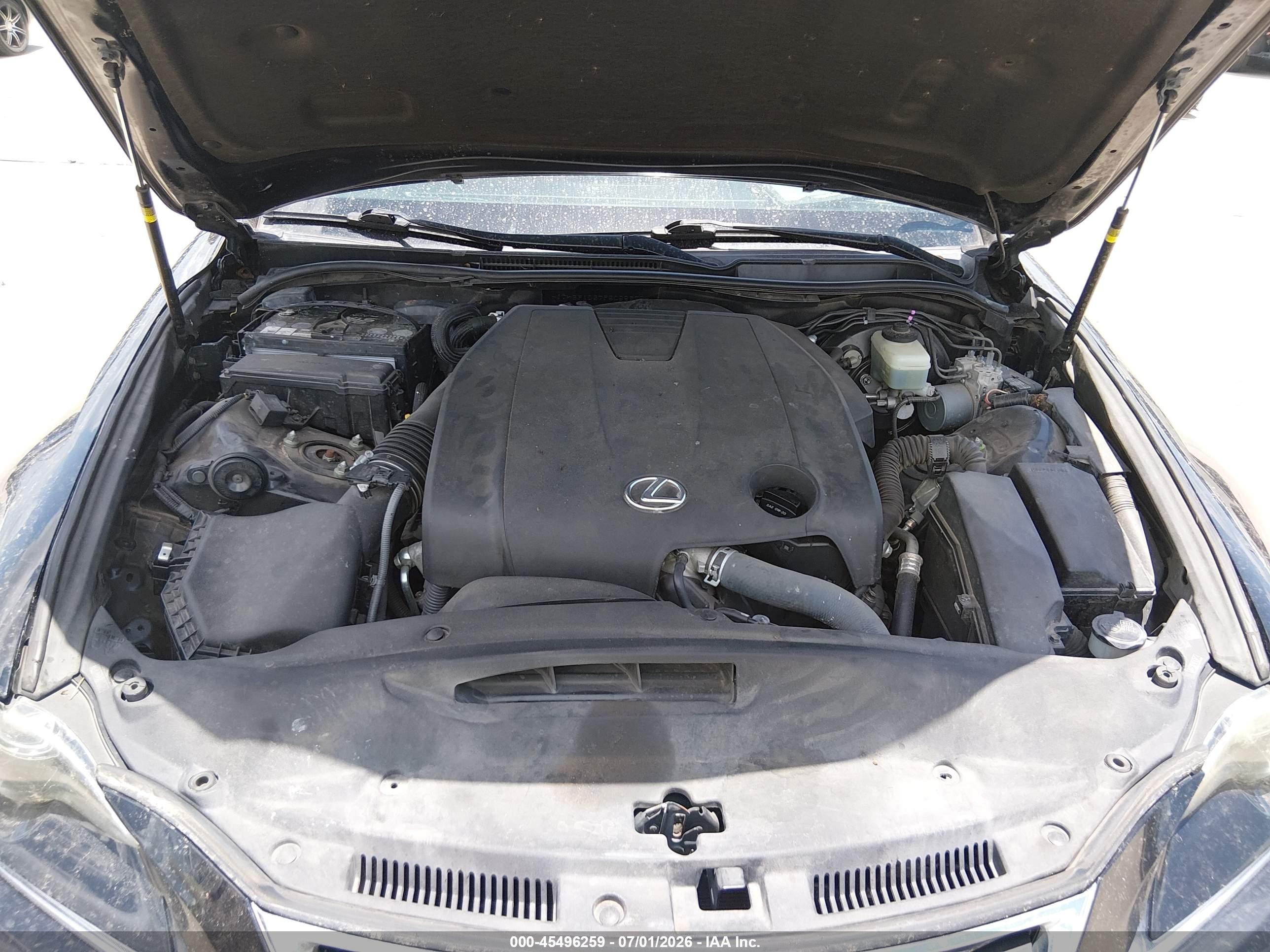 2015 Lexus Is 250   Black vin: JTHBF1D27F5055970