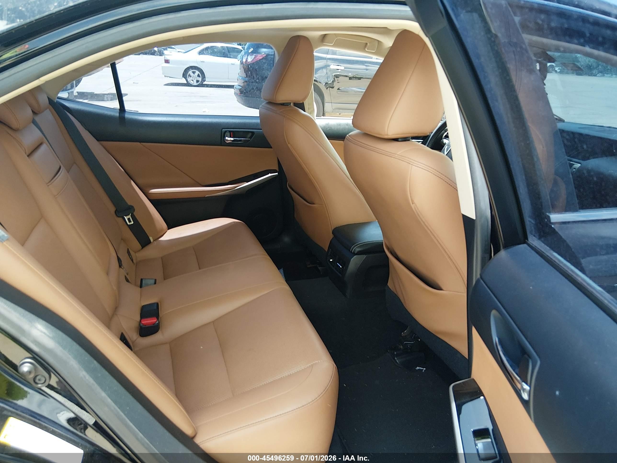 2015 Lexus Is 250   Black vin: JTHBF1D27F5055970