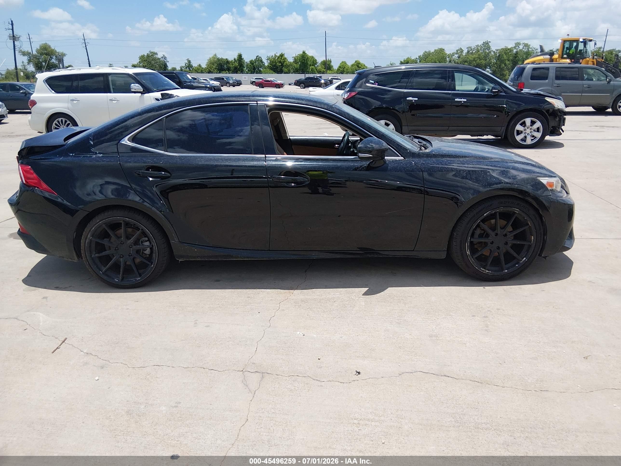 2015 Lexus Is 250   Black vin: JTHBF1D27F5055970