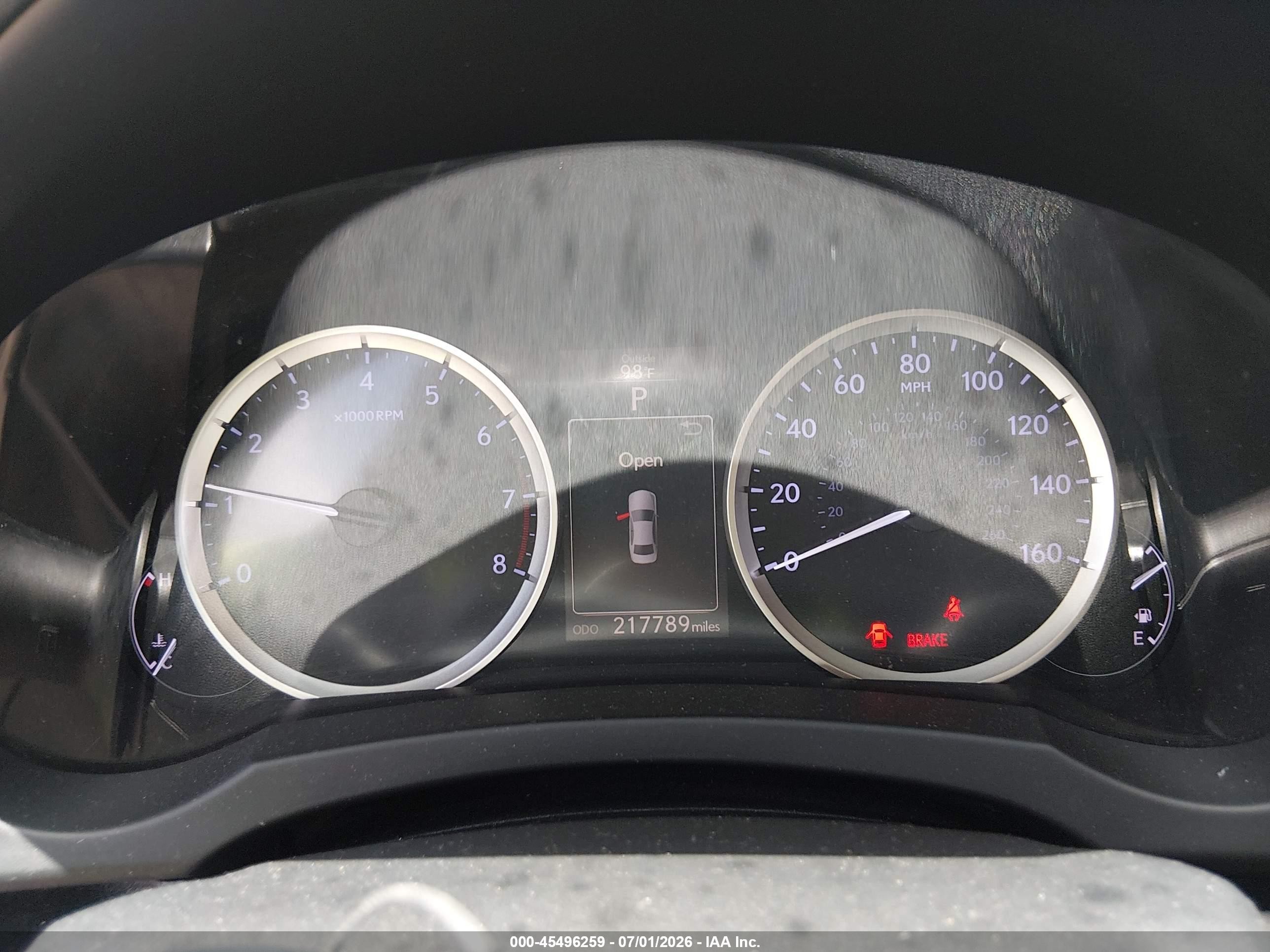 2015 Lexus Is 250   Black vin: JTHBF1D27F5055970