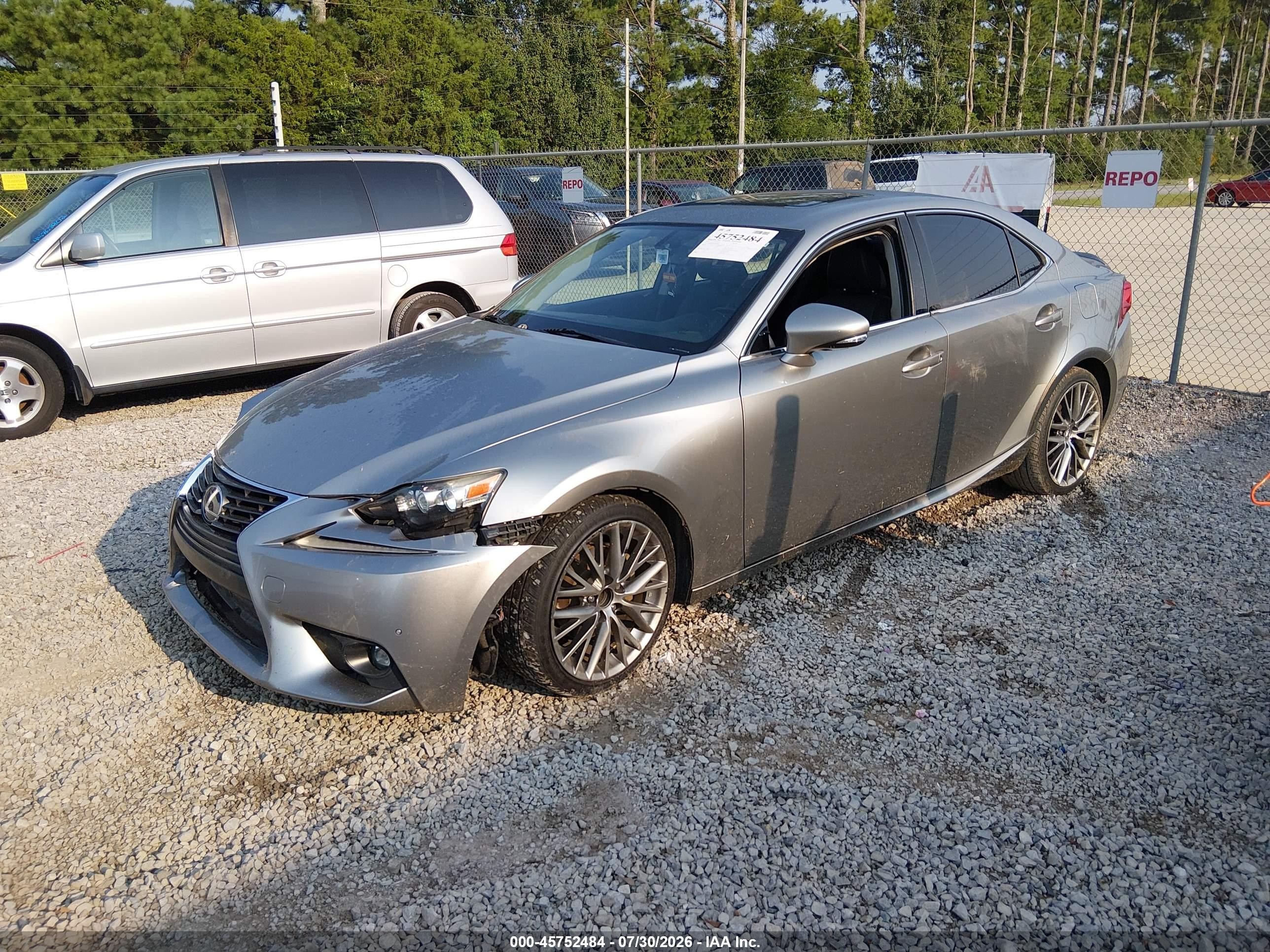 2015 Lexus Is 250   Серебряный vin: JTHBF1D27F5068606