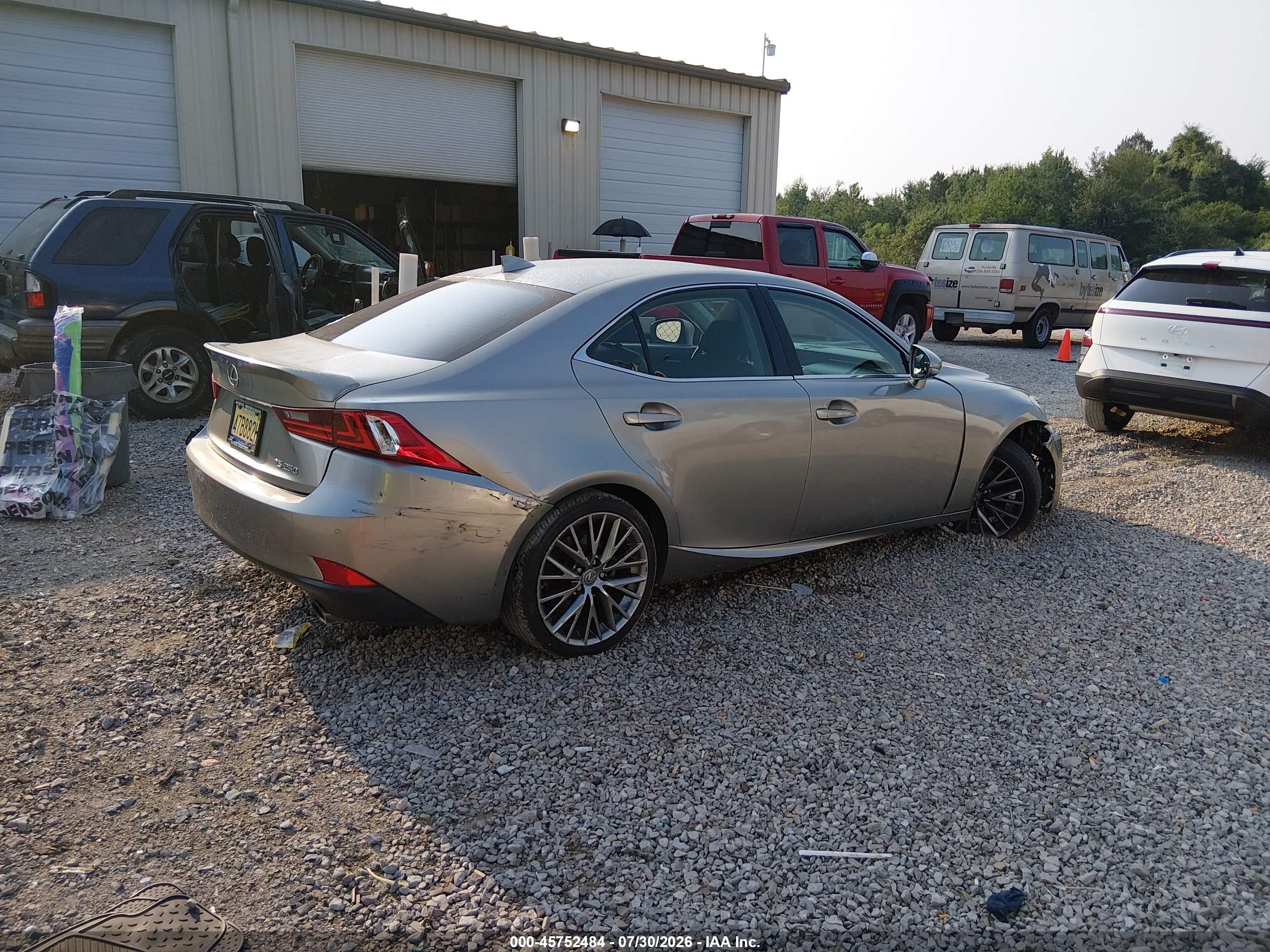 2015 Lexus Is 250   Серебряный vin: JTHBF1D27F5068606