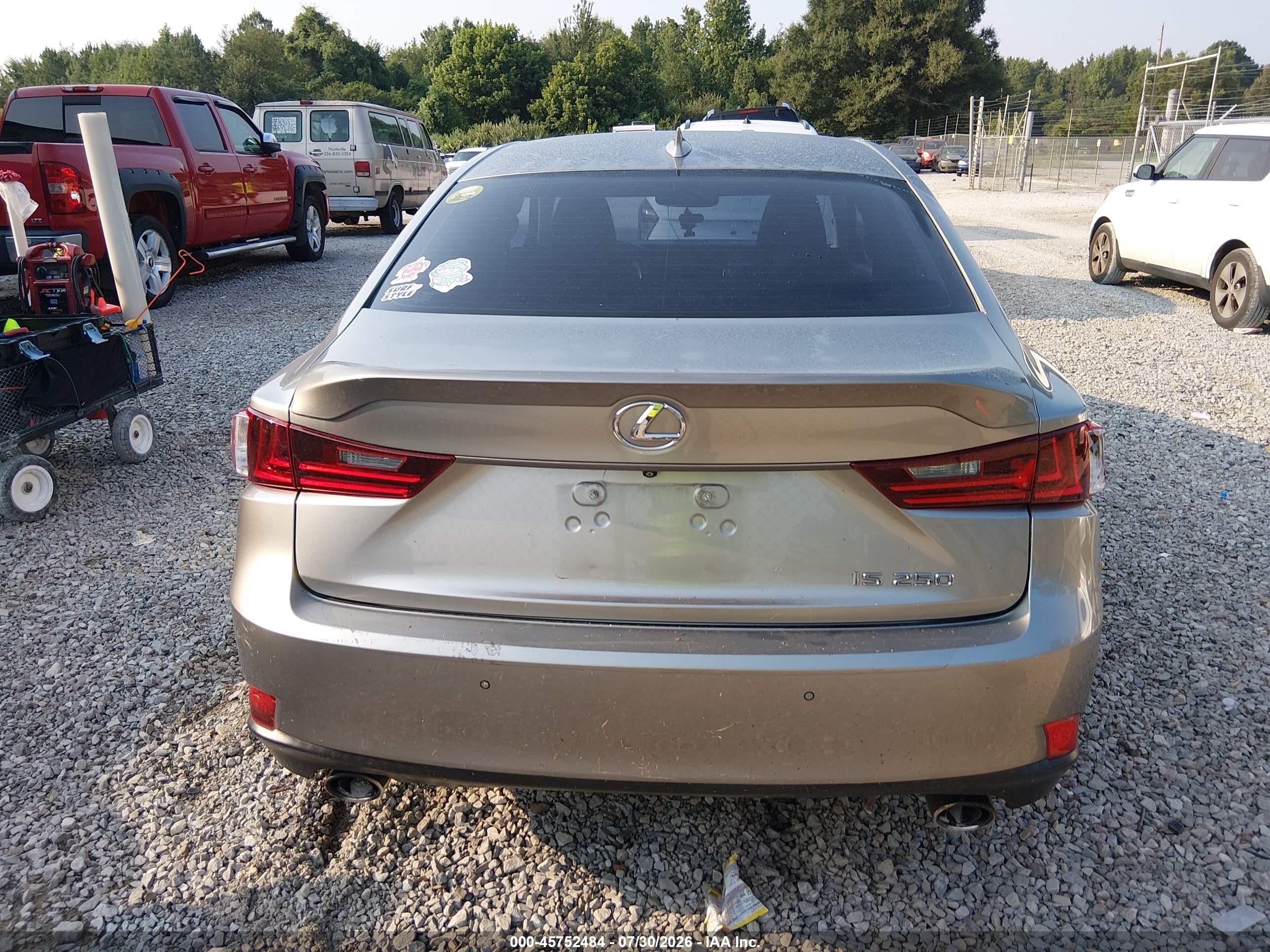 2015 Lexus Is 250   Серебряный vin: JTHBF1D27F5068606
