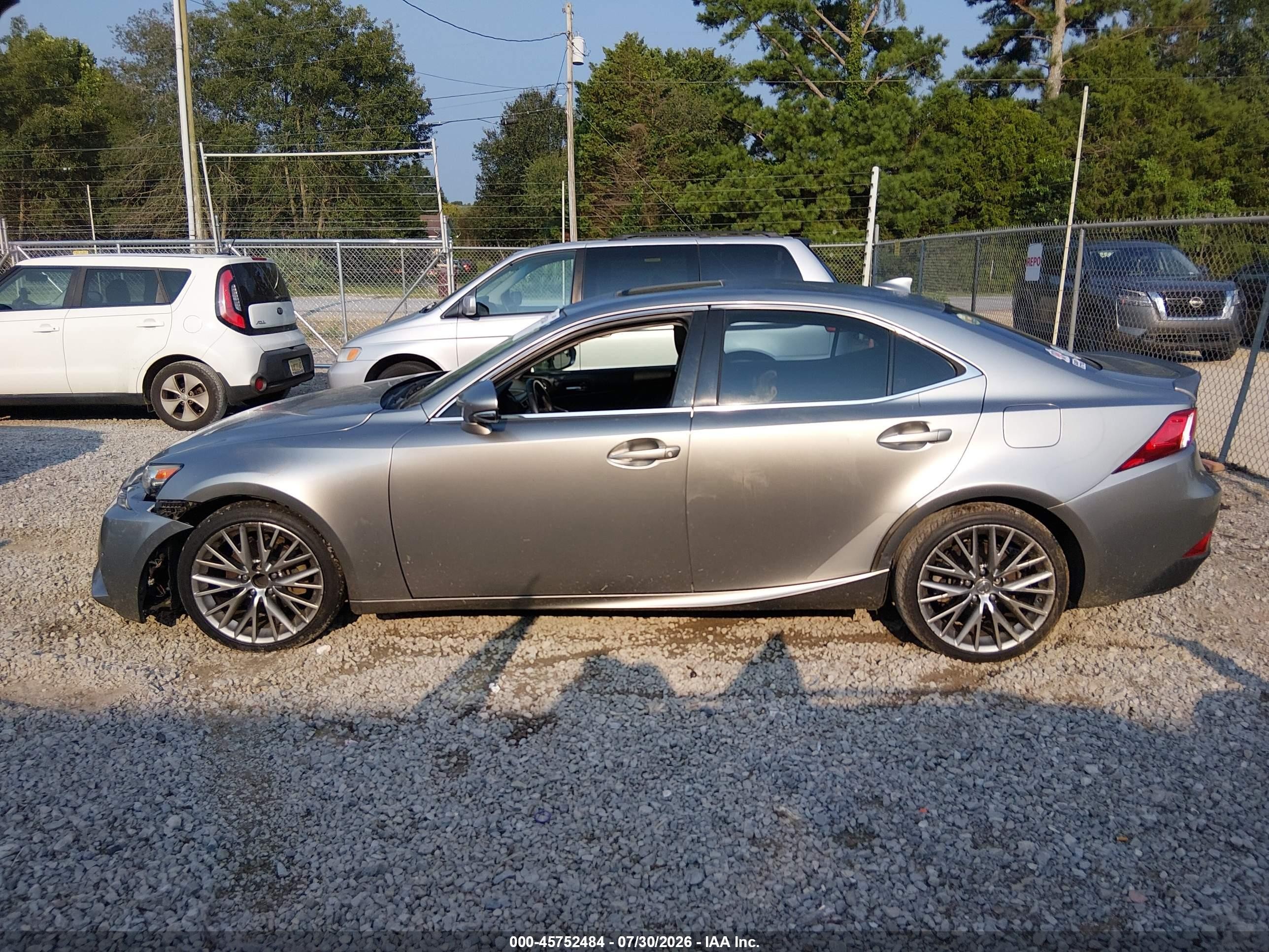 2015 Lexus Is 250   Серебряный vin: JTHBF1D27F5068606
