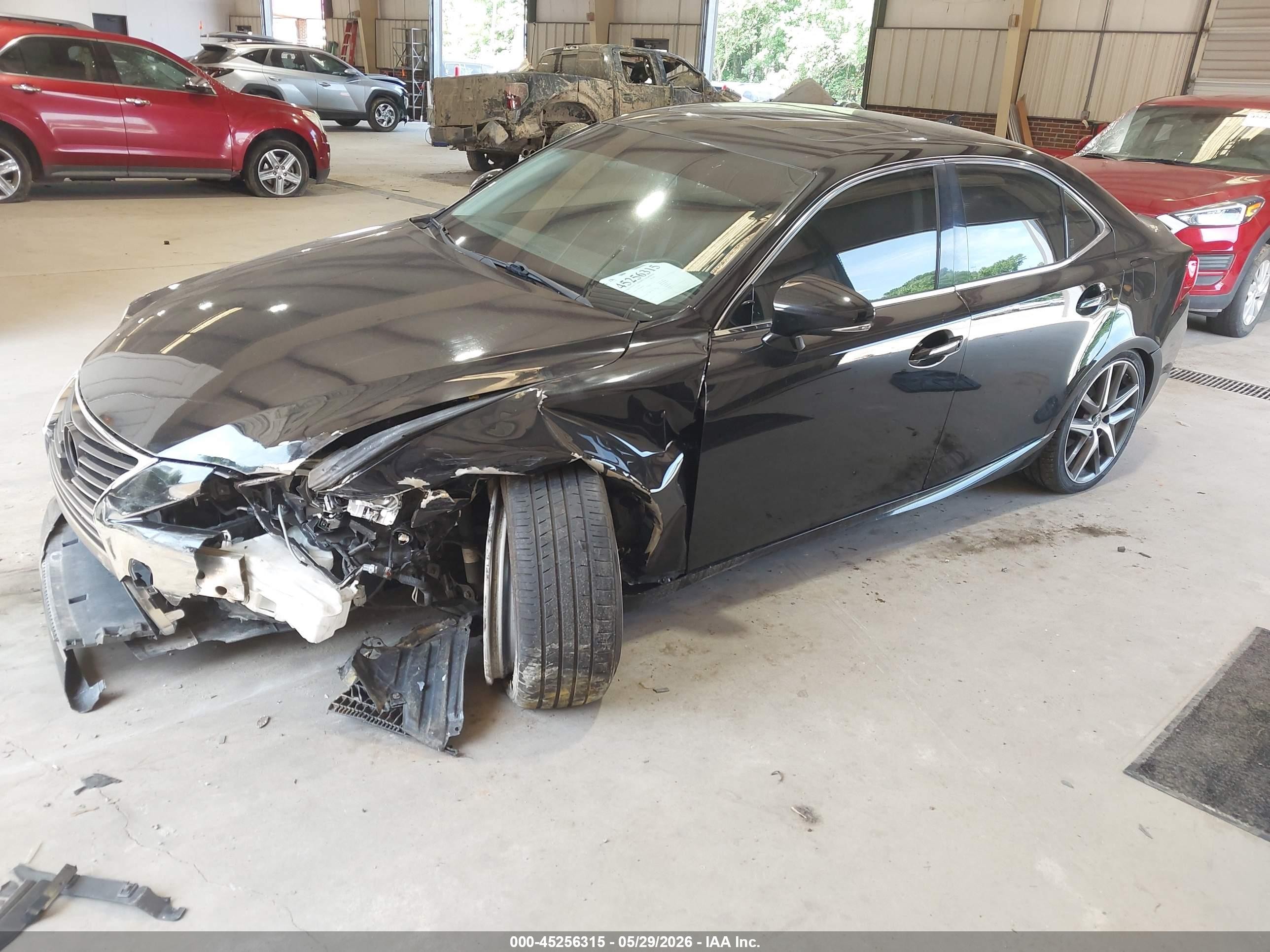 2015 Lexus Is 250 Black vin: JTHBF1D27F5069285