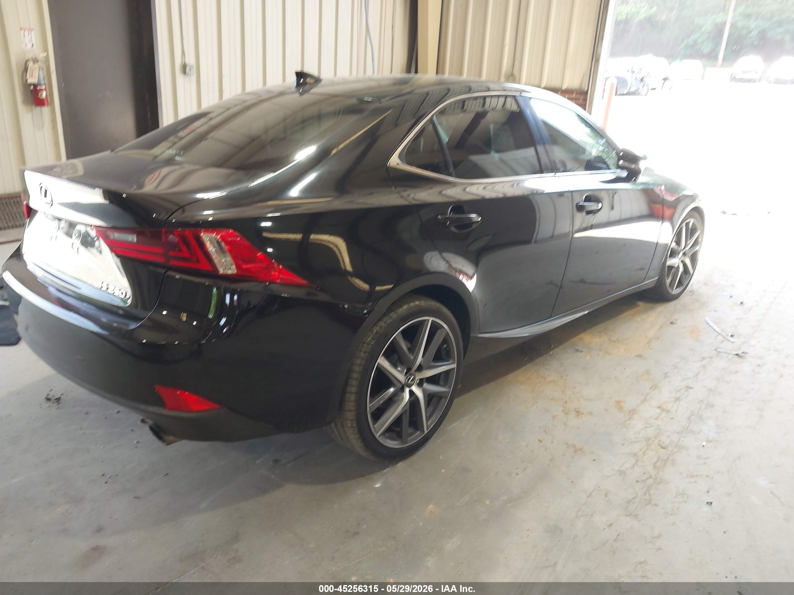 2015 Lexus Is 250 Black vin: JTHBF1D27F5069285