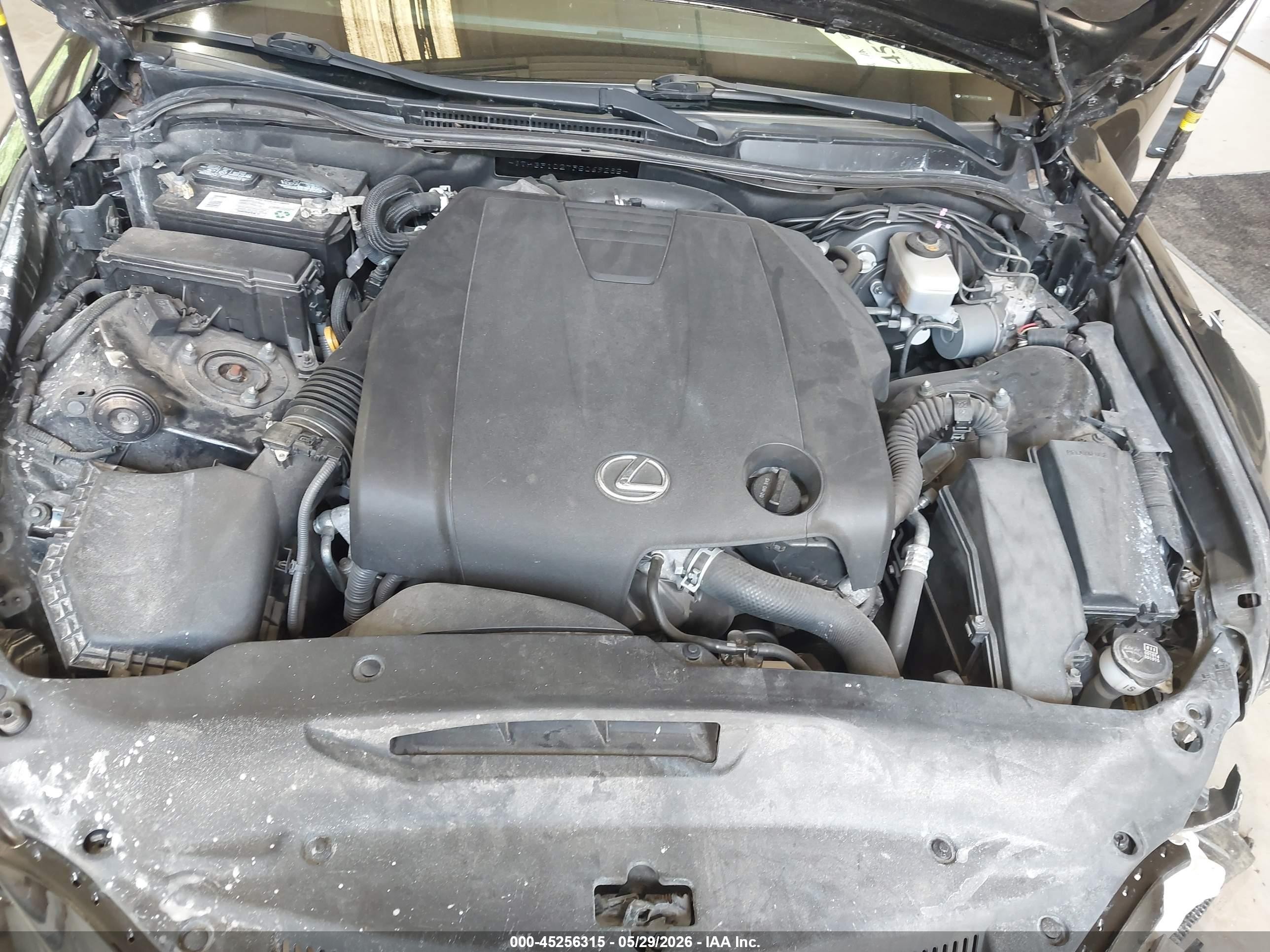2015 Lexus Is 250 Black vin: JTHBF1D27F5069285