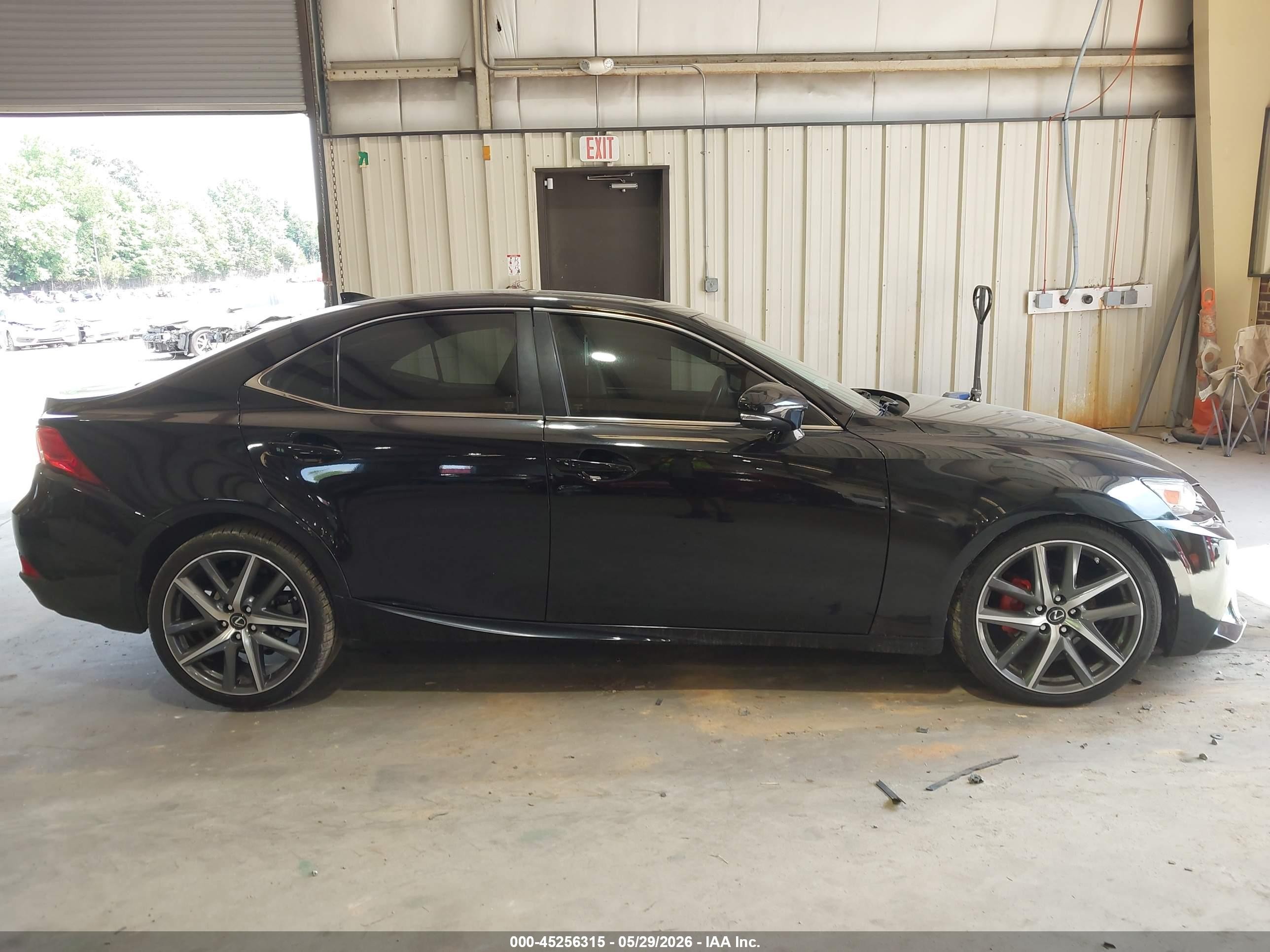 2015 Lexus Is 250 Black vin: JTHBF1D27F5069285
