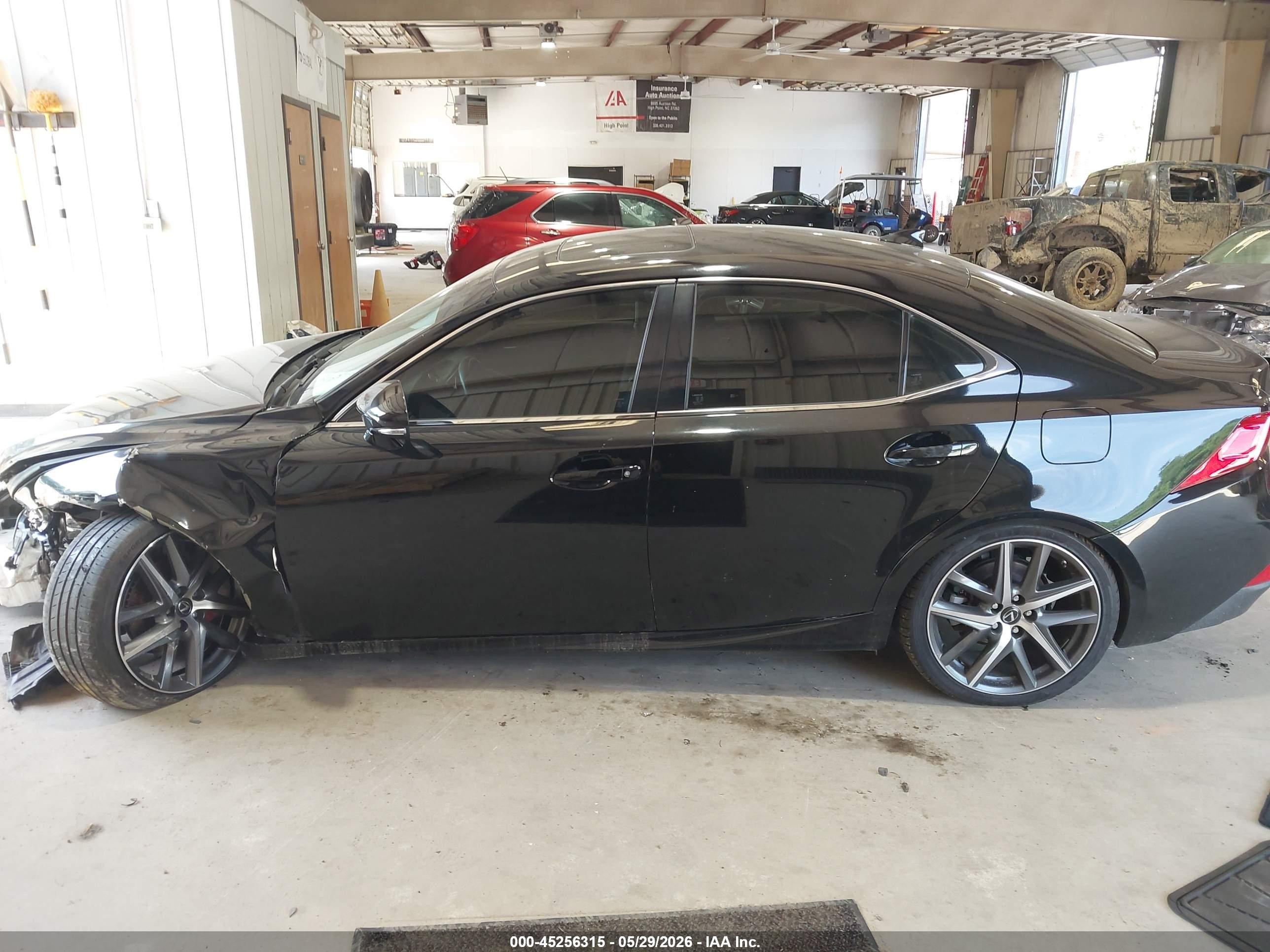 2015 Lexus Is 250 Black vin: JTHBF1D27F5069285