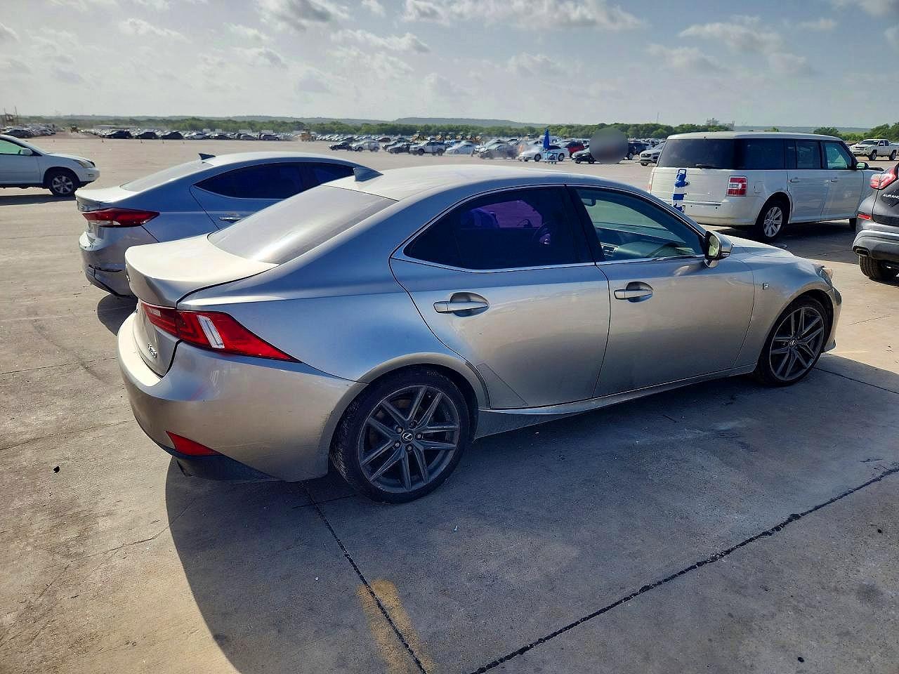 2015 Lexus Is 250 Silver vin: JTHBF1D27F5070467
