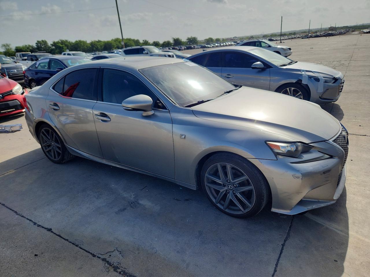 2015 Lexus Is 250 Silver vin: JTHBF1D27F5070467
