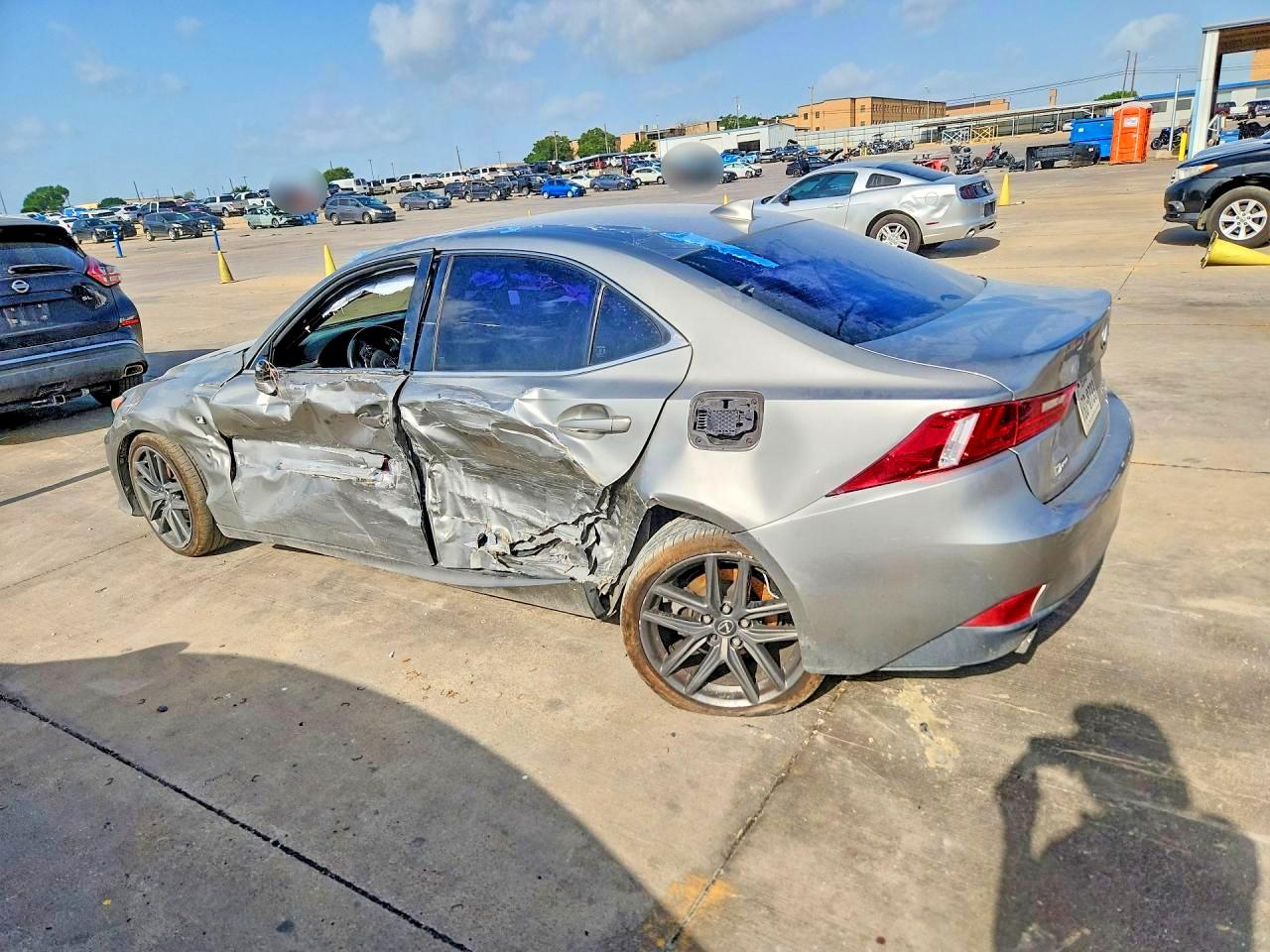2015 Lexus Is 250 Silver vin: JTHBF1D27F5070467