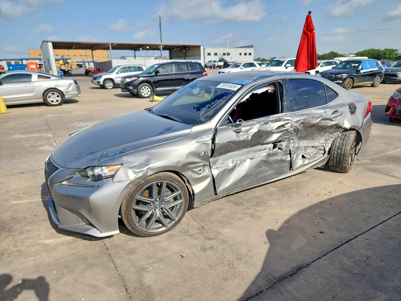 2015 Lexus Is 250 Серебряный vin: JTHBF1D27F5070467