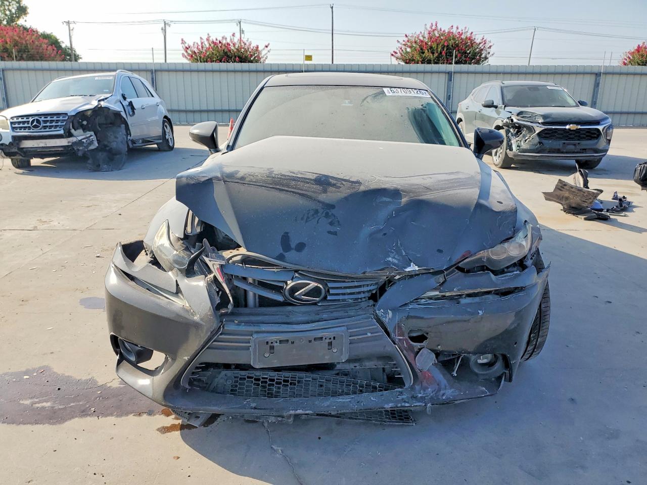 2015 Lexus Is 250 Black vin: JTHBF1D27F5071795