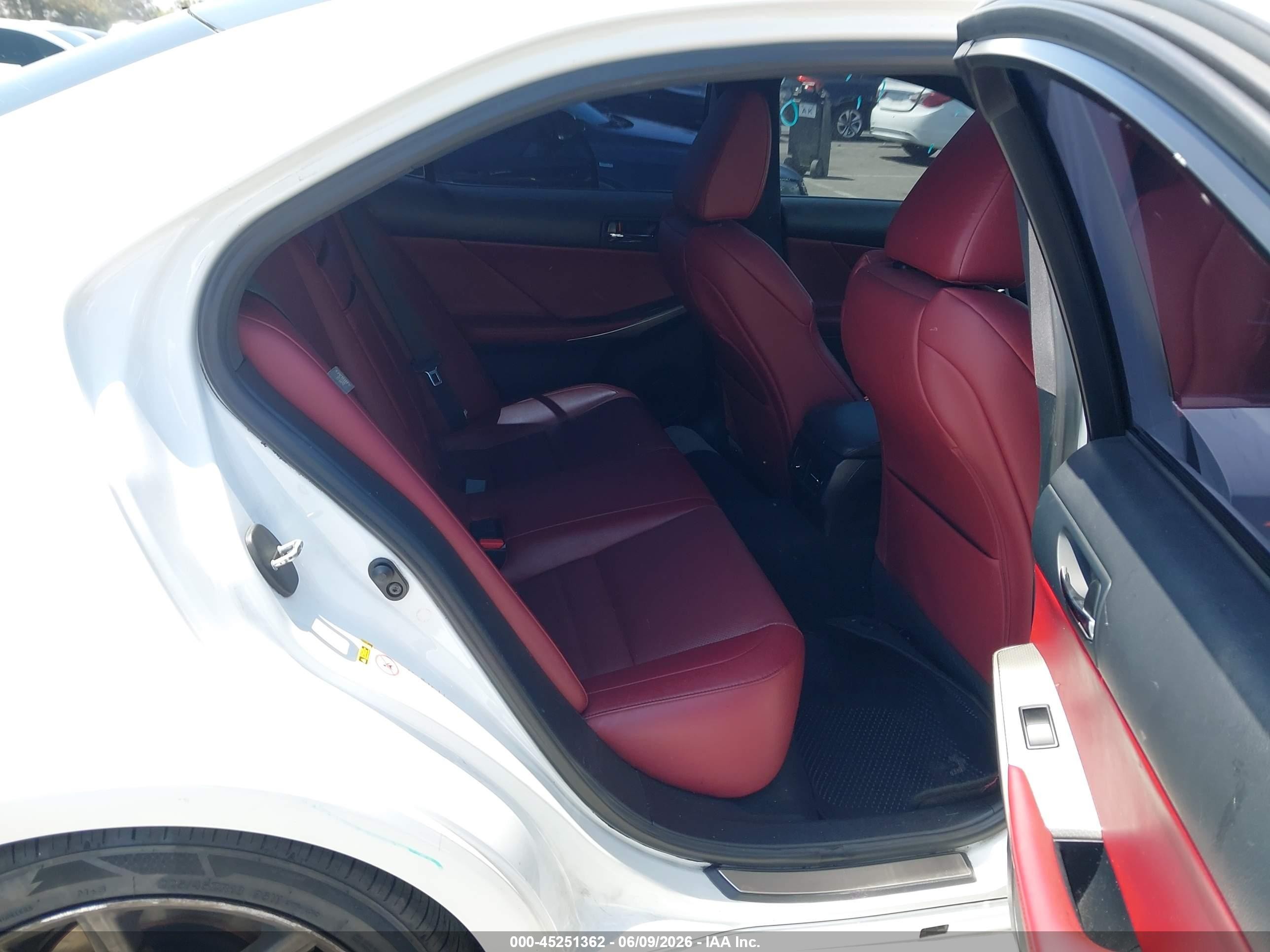 2015 Lexus Is 250   White vin: JTHBF1D27F5073398